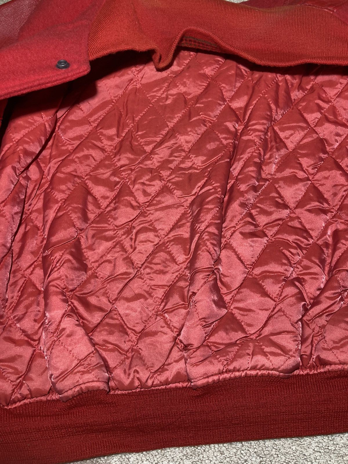 Japanese Brand 1989 PPFM Sports Varsity Leather Jacket Peyton Place 80s 90s Size US S / EU 44-46 / 1 - 8 Thumbnail