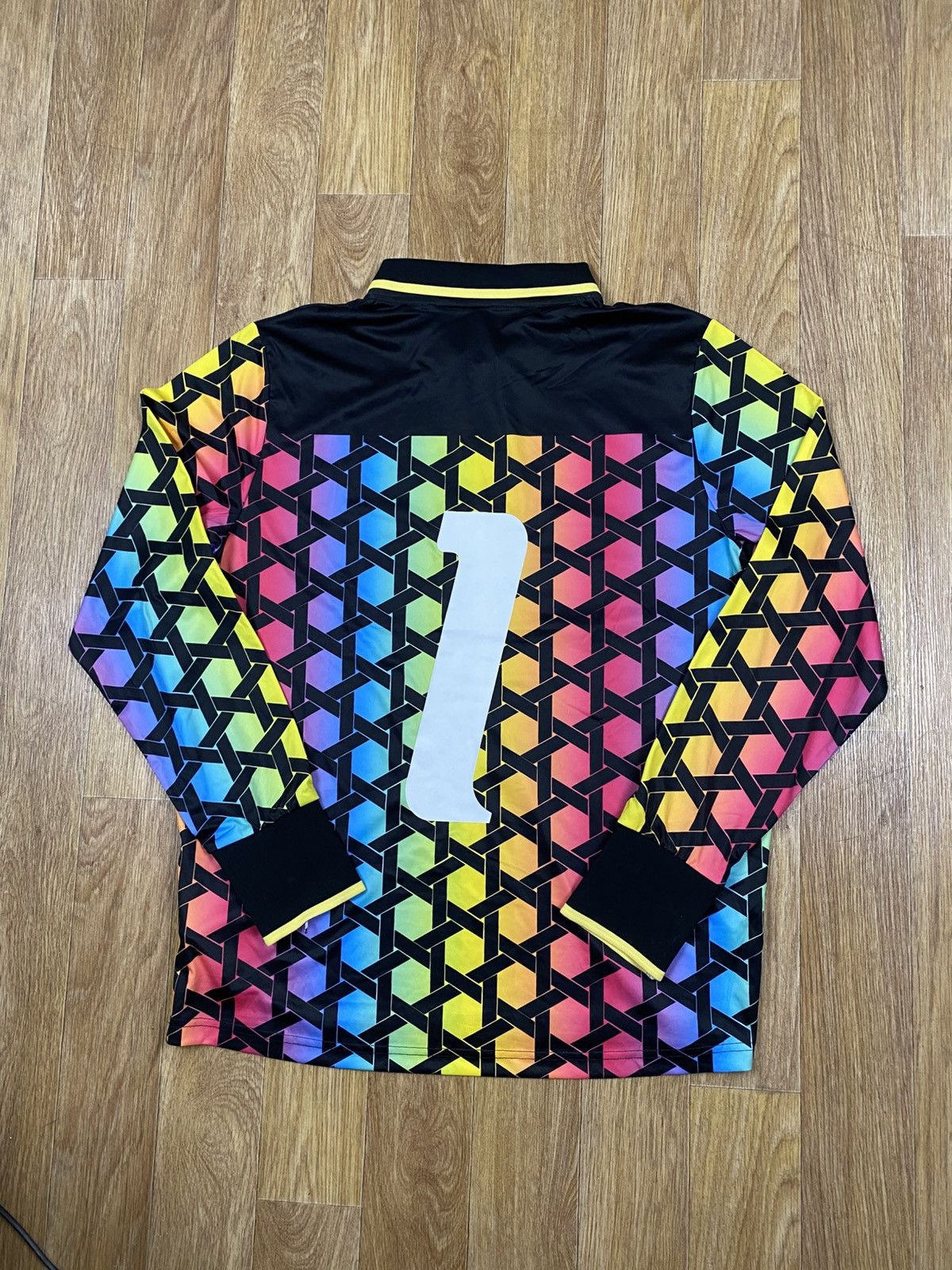 Hummel 1992 Denmark Retro Kit Reissue Goalkeeper Longsleeve Size US XL / EU 56 / 4 - 10 Thumbnail