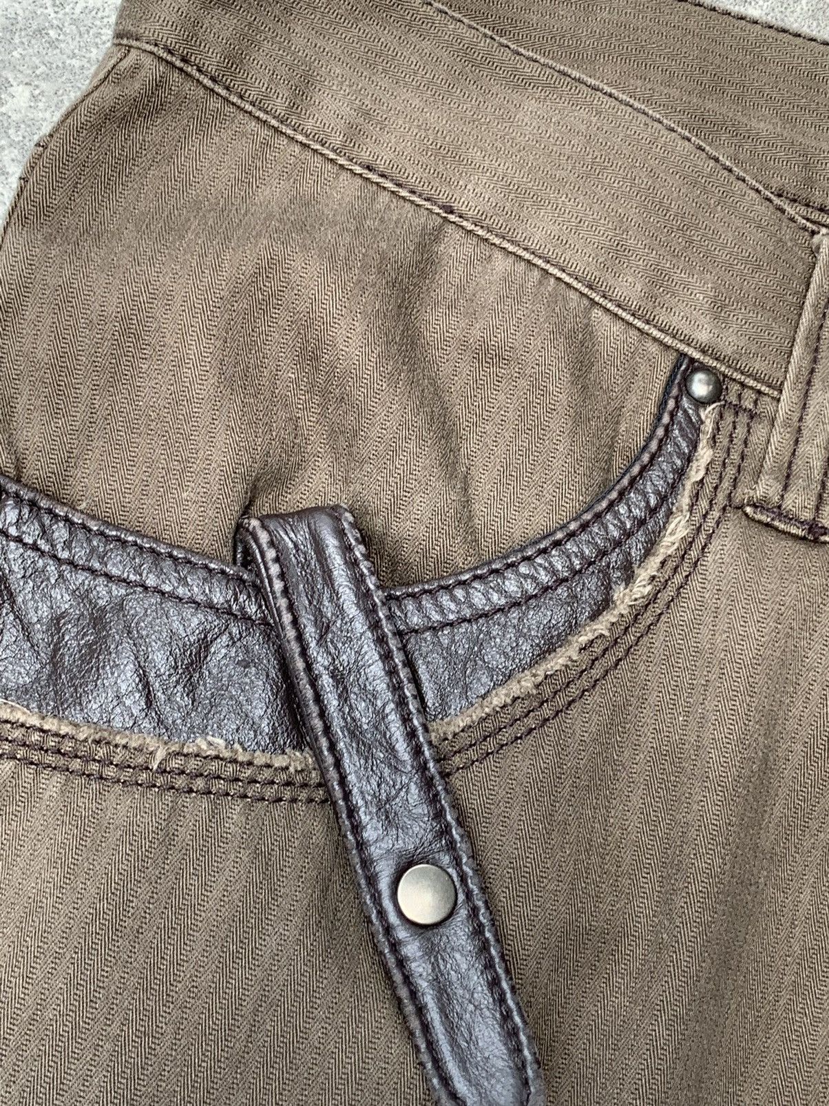 Japanese Brand × PPFM × Tete Homme DIFFERENCE RUPERT Lace up cargo pants Size US 31 - 6 Thumbnail