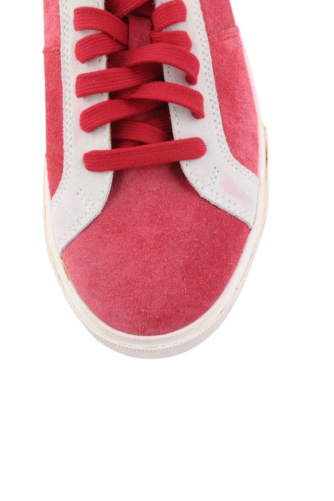 Diesel S-MYDORI LC EU41 Red Suede Leather 41523 Size US 8 / EU 41 - 13 Thumbnail