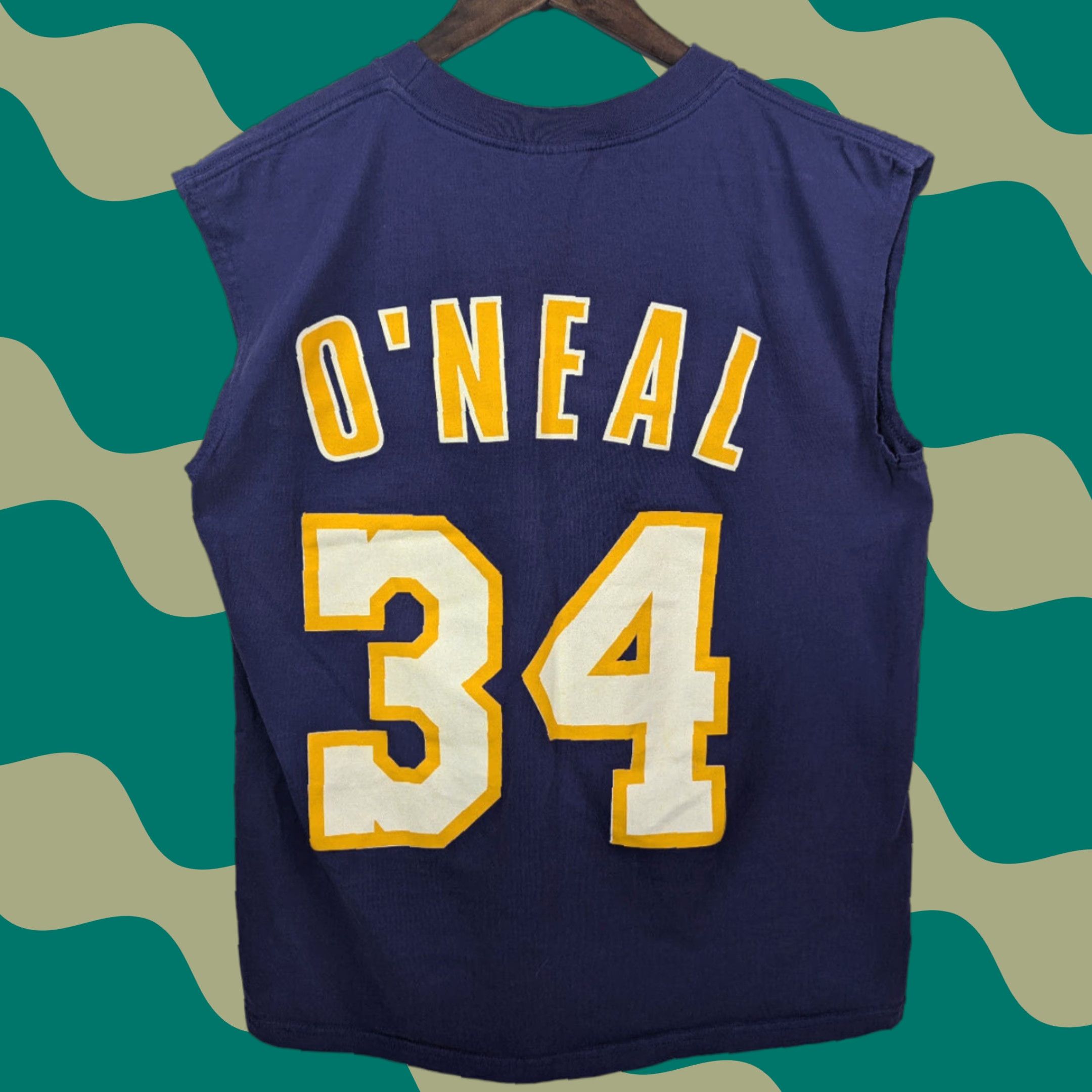Vintage Vintage CSA Shaq Shaquille O’Neal Los Angeles Lakers Tank Top Men’s Large Shirt Sleeveless Purple 90s Mens L Tank Size US L / EU 52-54 / 3 - 1 Thumbnail