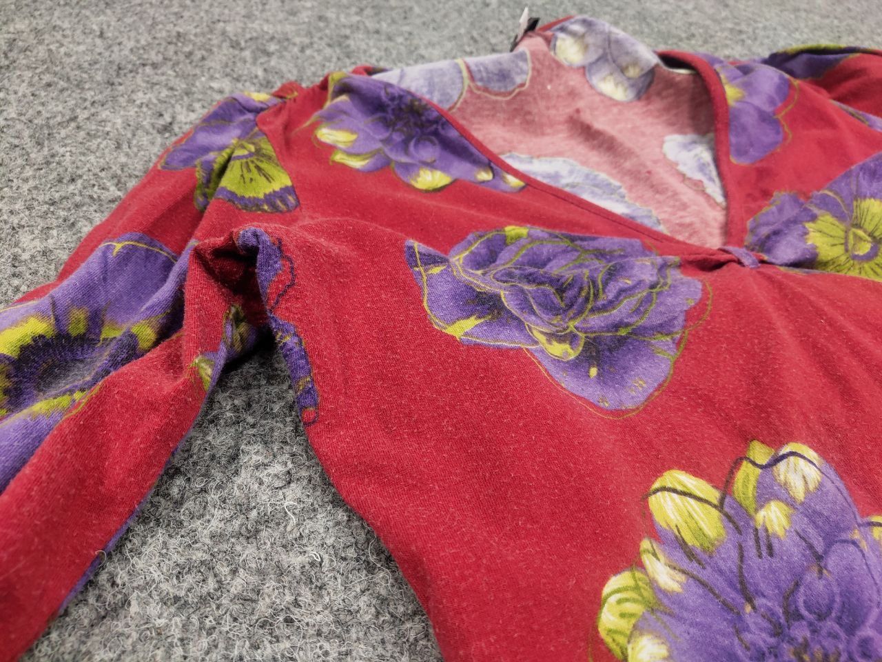 Versace Jeans Couture Vintage 90's Versace Couture cutout chek long sleeve shirt Size L / US 10 / IT 46 - 16 Thumbnail