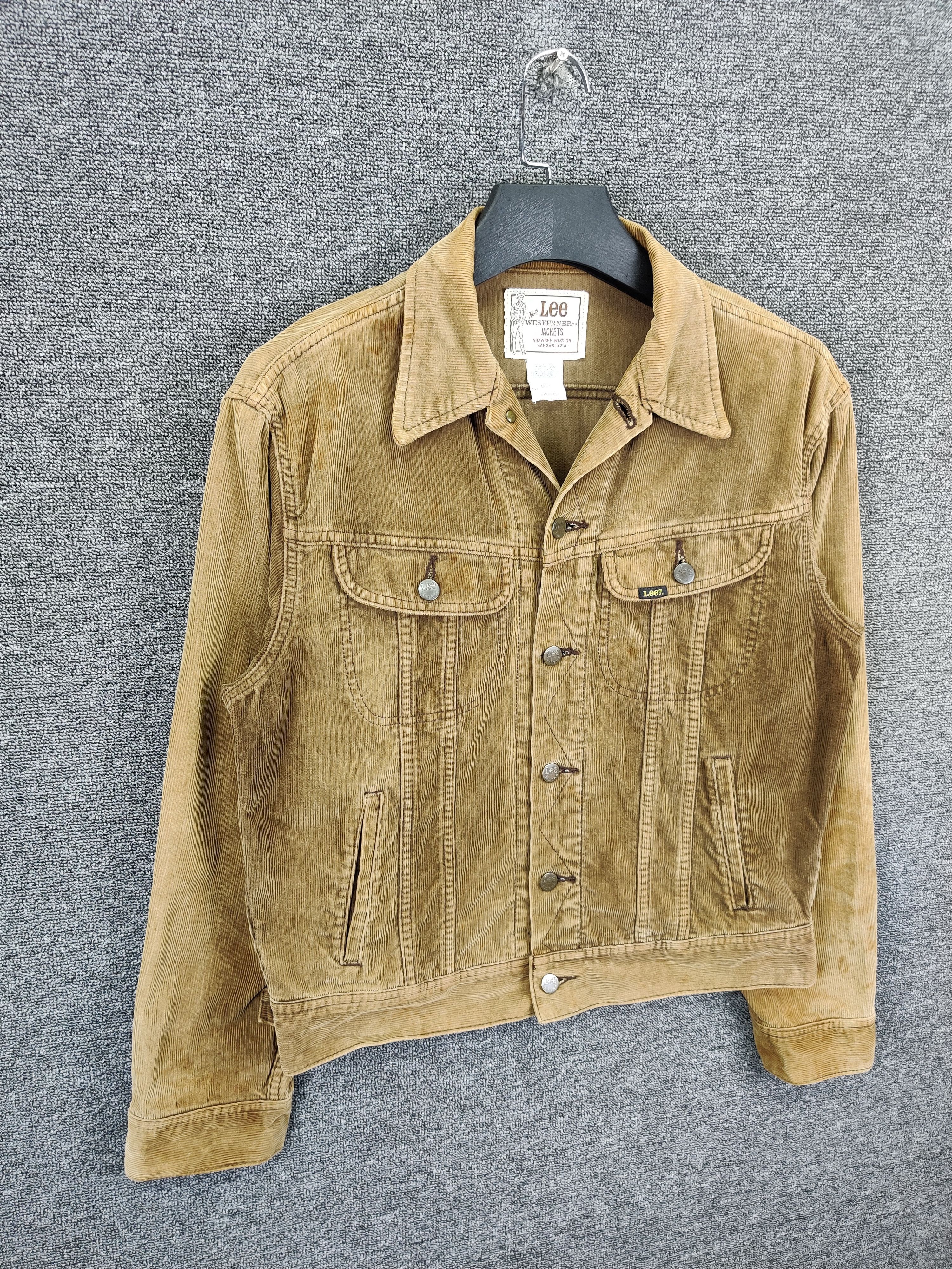Lee Vintage 90s Lee Westerner Corduroy Jacket Size US L / EU 52-54 / 3 - 4 Thumbnail