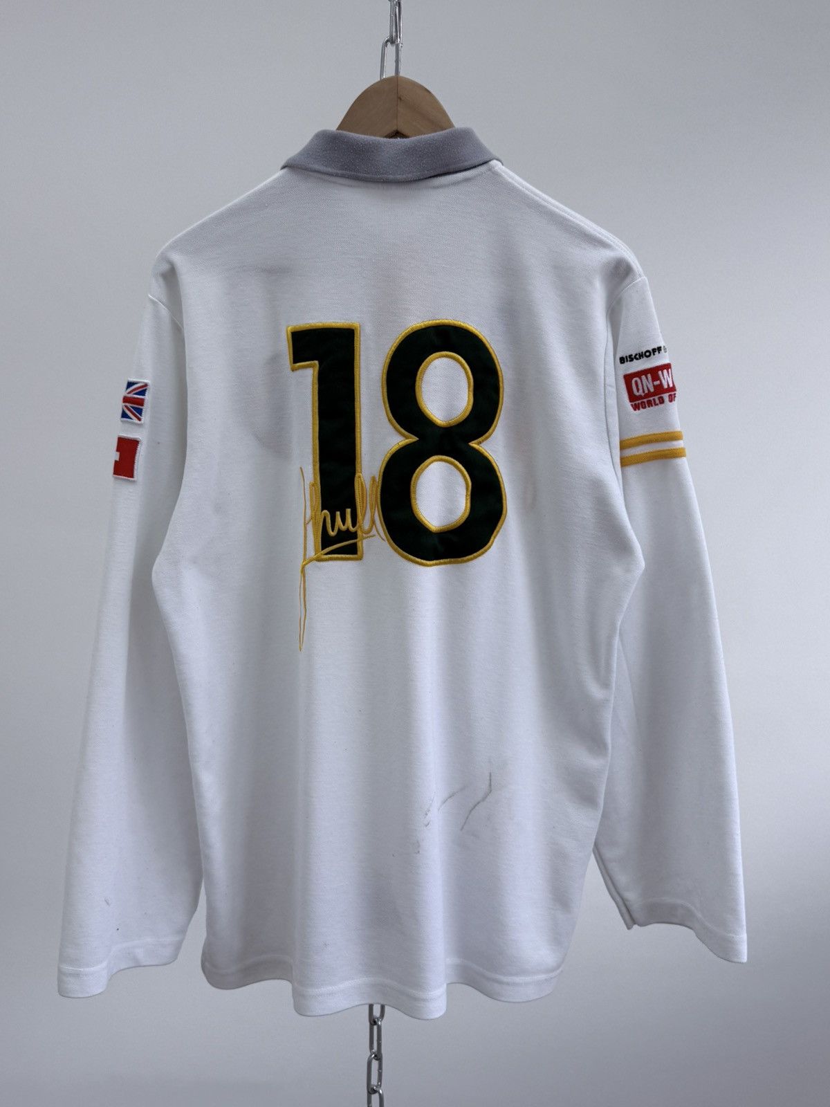 Formula 1 Vintage Lotus Cars Racing Rugby Sweatshirt Size US L / EU 52-54 / 3 - 4 Thumbnail