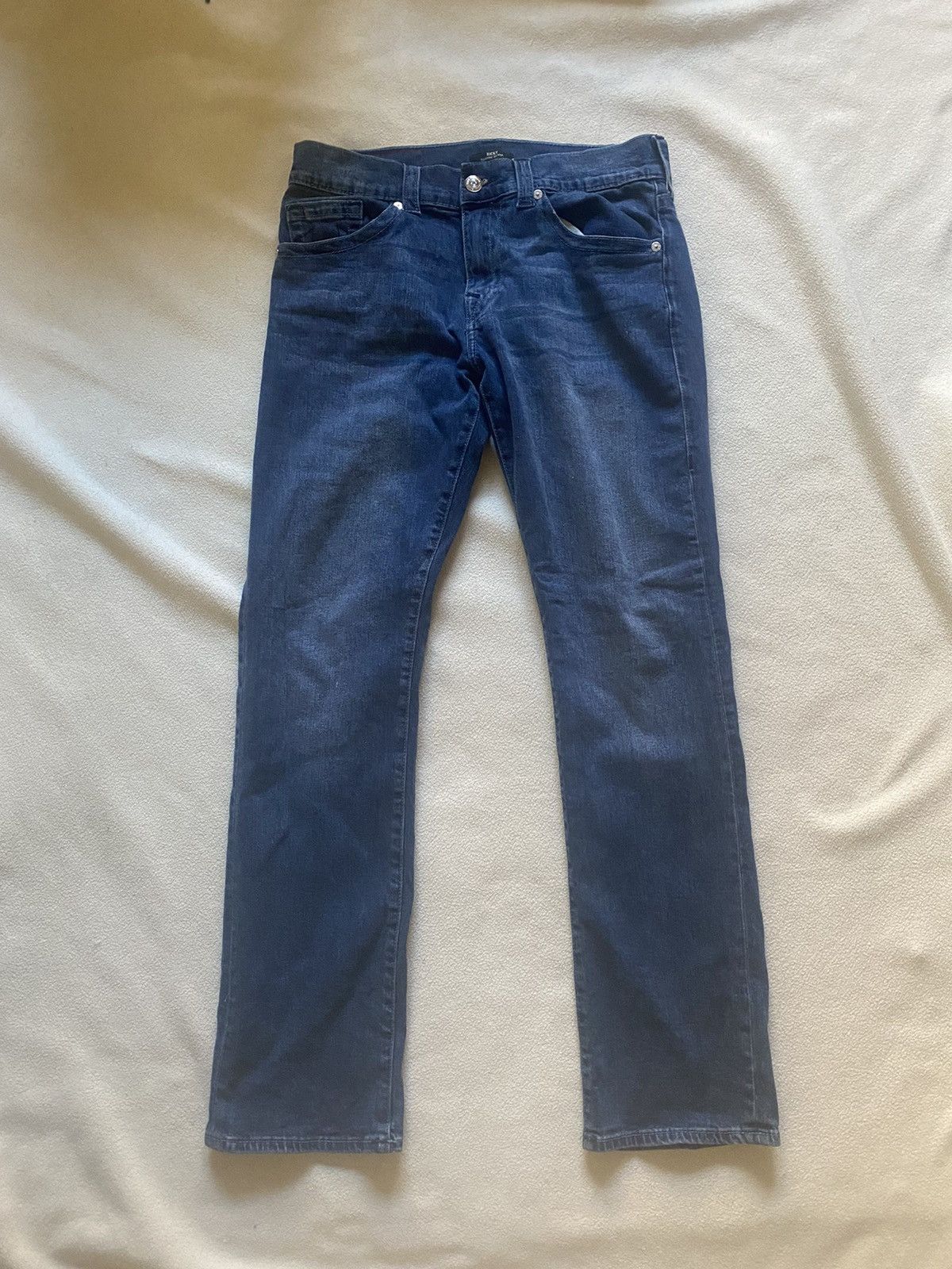 True Religion True Religion Rickey Relaxed Straight Fit Size US 33 - 1 Thumbnail