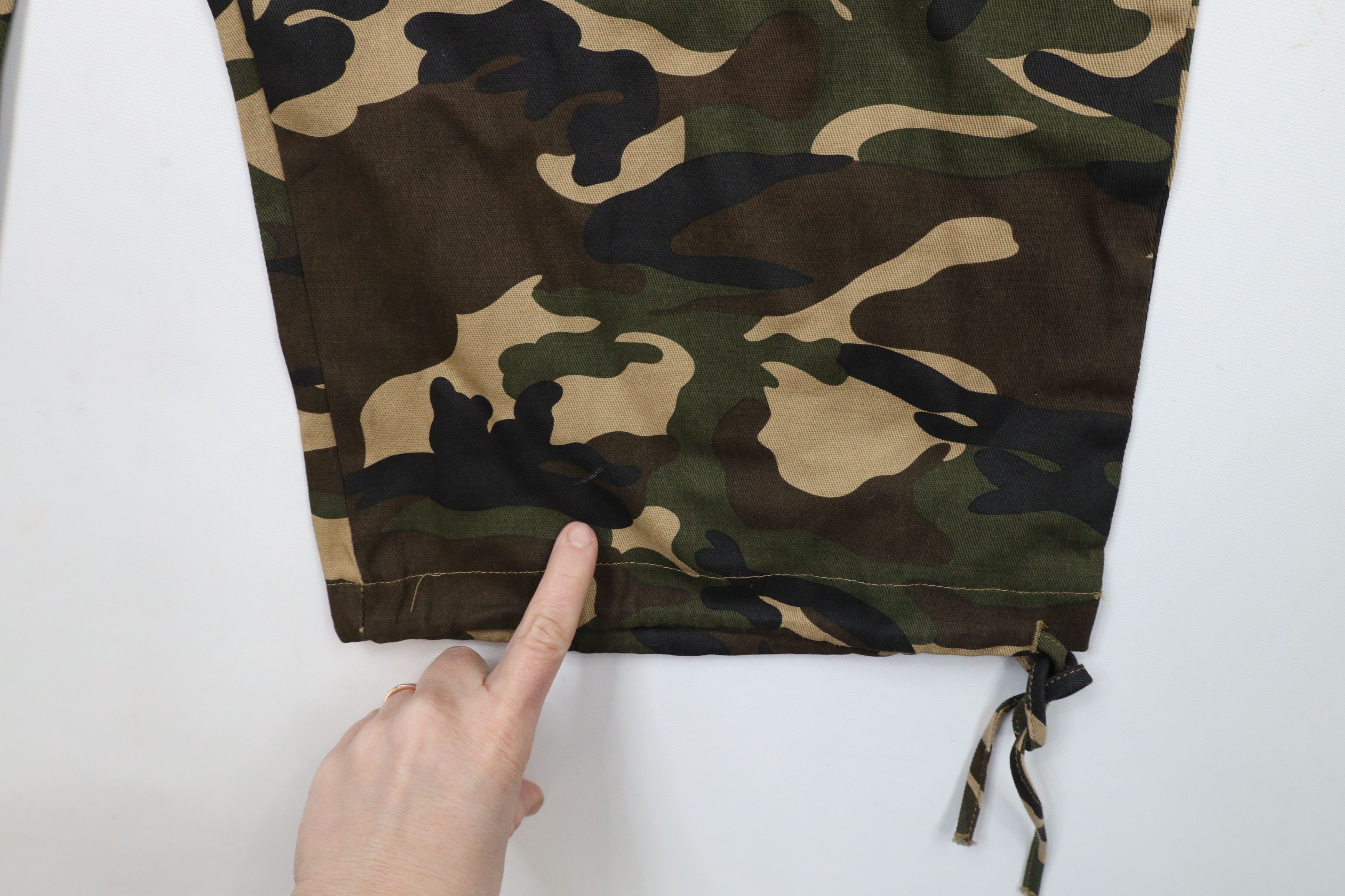 Vintage Vintage 90s Y2K Streetwear Wide Leg Camouflage Cargo Pants Size US 38 / EU 54 - 5 Thumbnail