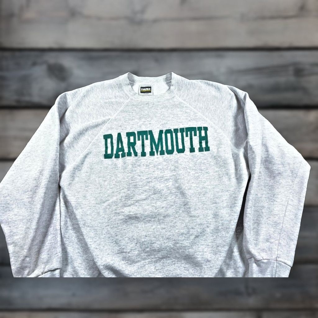 Tultex VTG Yes Dartmouth College Sweatshirt Tultex Tag Night? Actually no. Size US L / EU 52-54 / 3 - 1 Thumbnail