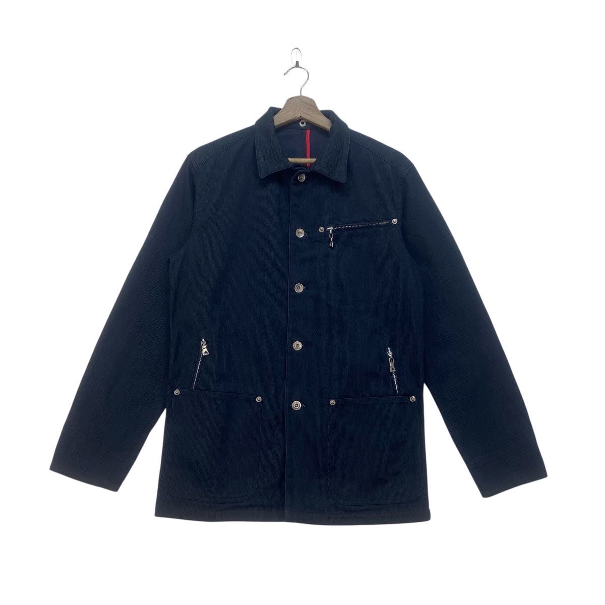 semanticdesign Japanese Brand Semantic Design Workwear Zipper Corduroy Size US S / EU 44-46 / 1 - 2 Thumbnail