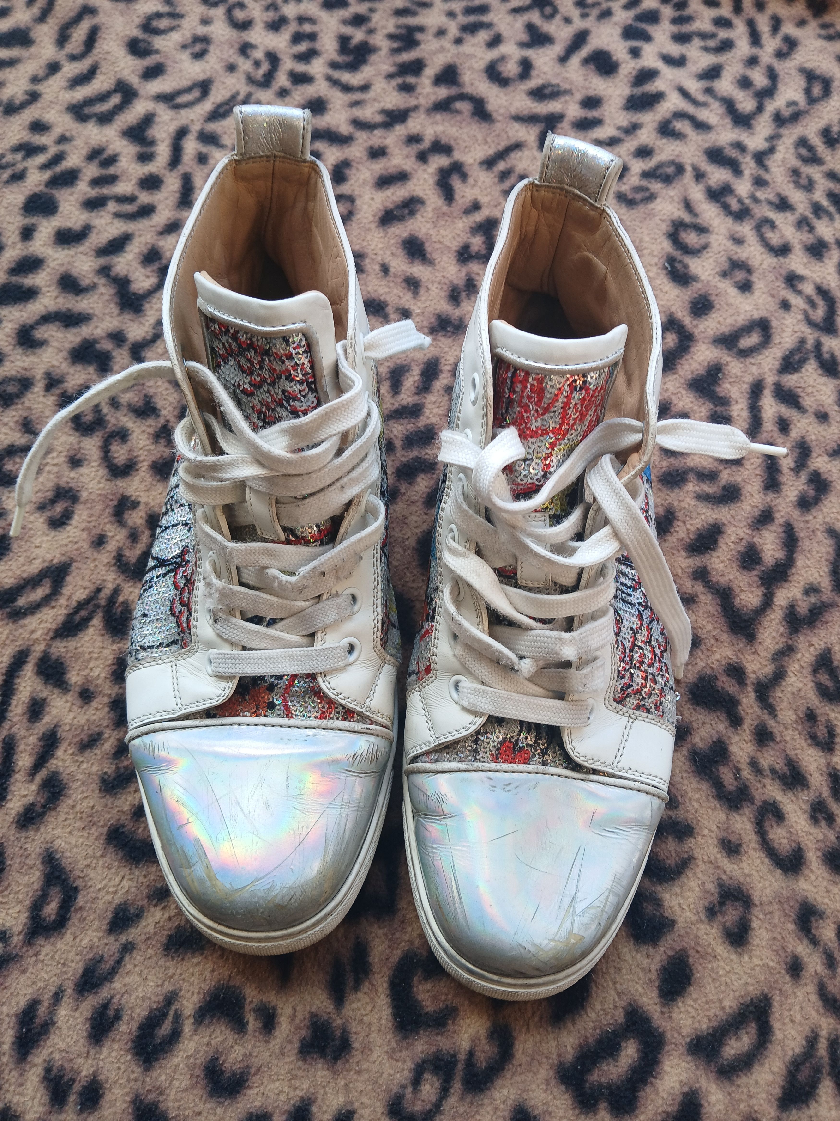 Christian Louboutin Christian louboutin hi top Size US 8 / IT 38 - 1 Thumbnail