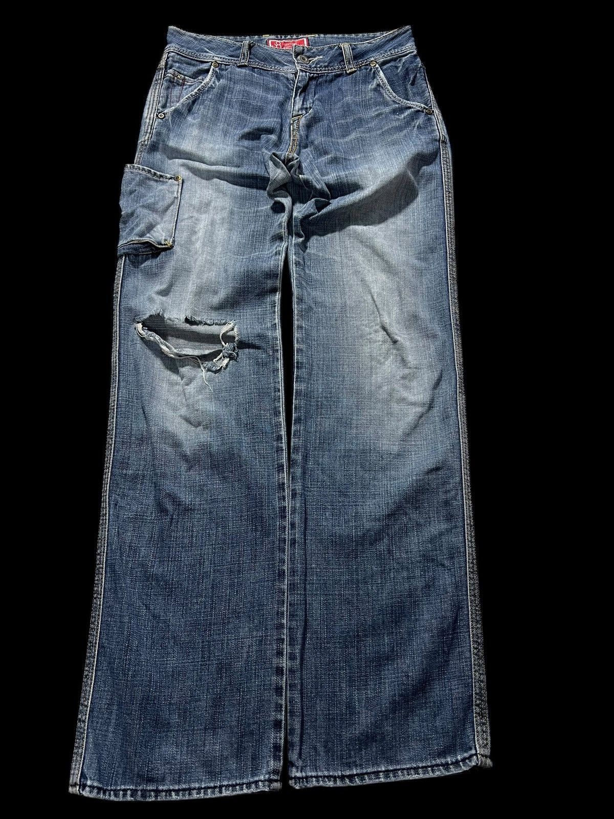 If Six Was Nine × KOJIMA GENES × Seditionaries 💥Baggy💥Vintage 90’s Style Johnbull Kojima Japan Distress Size US 28 / EU 44 - 1 Thumbnail