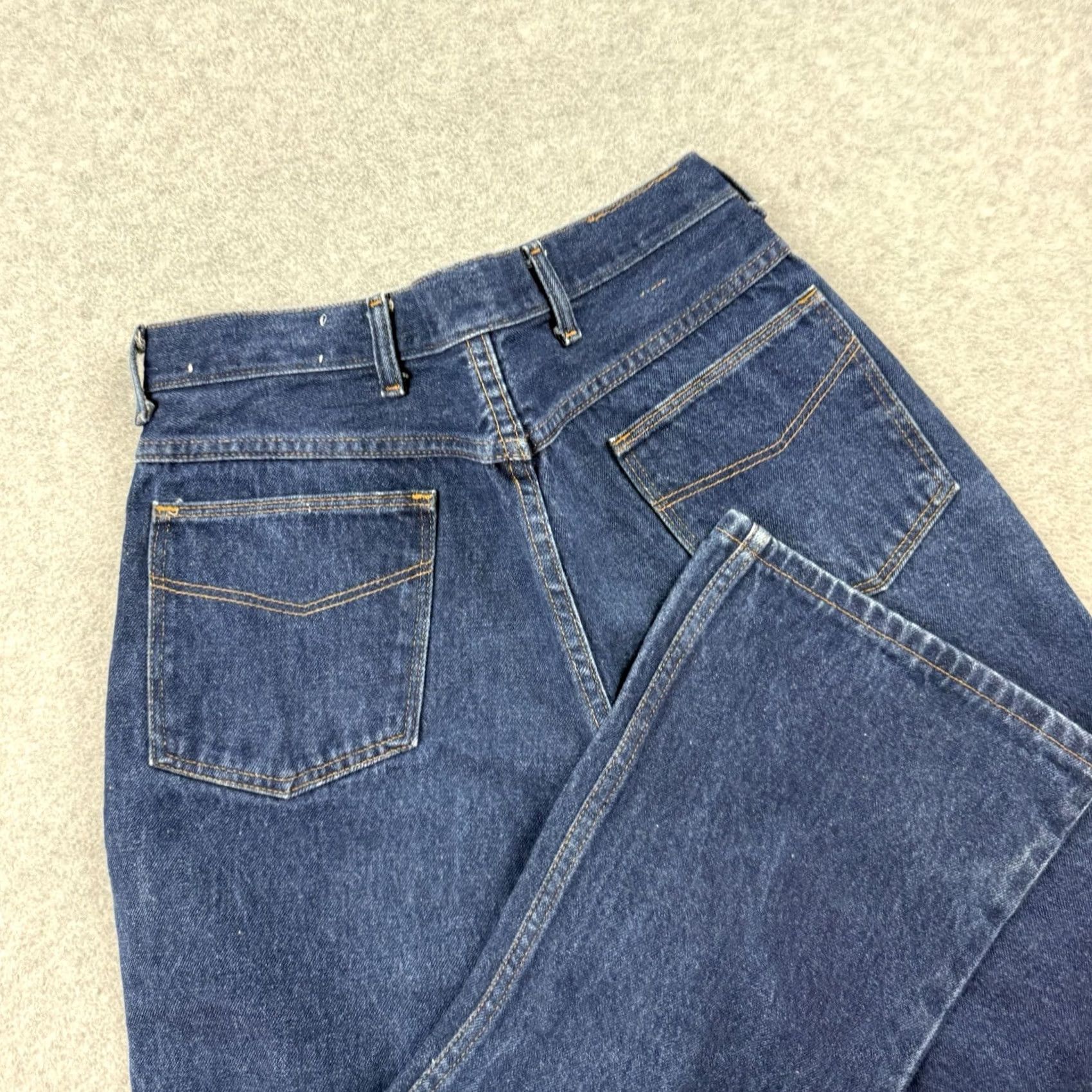 Denime VINTAGE Sheplers Jeans 34x30 Blue Denim Bootcut Cowboy 70s USA Mens Size US 34 / EU 50 - 4 Thumbnail
