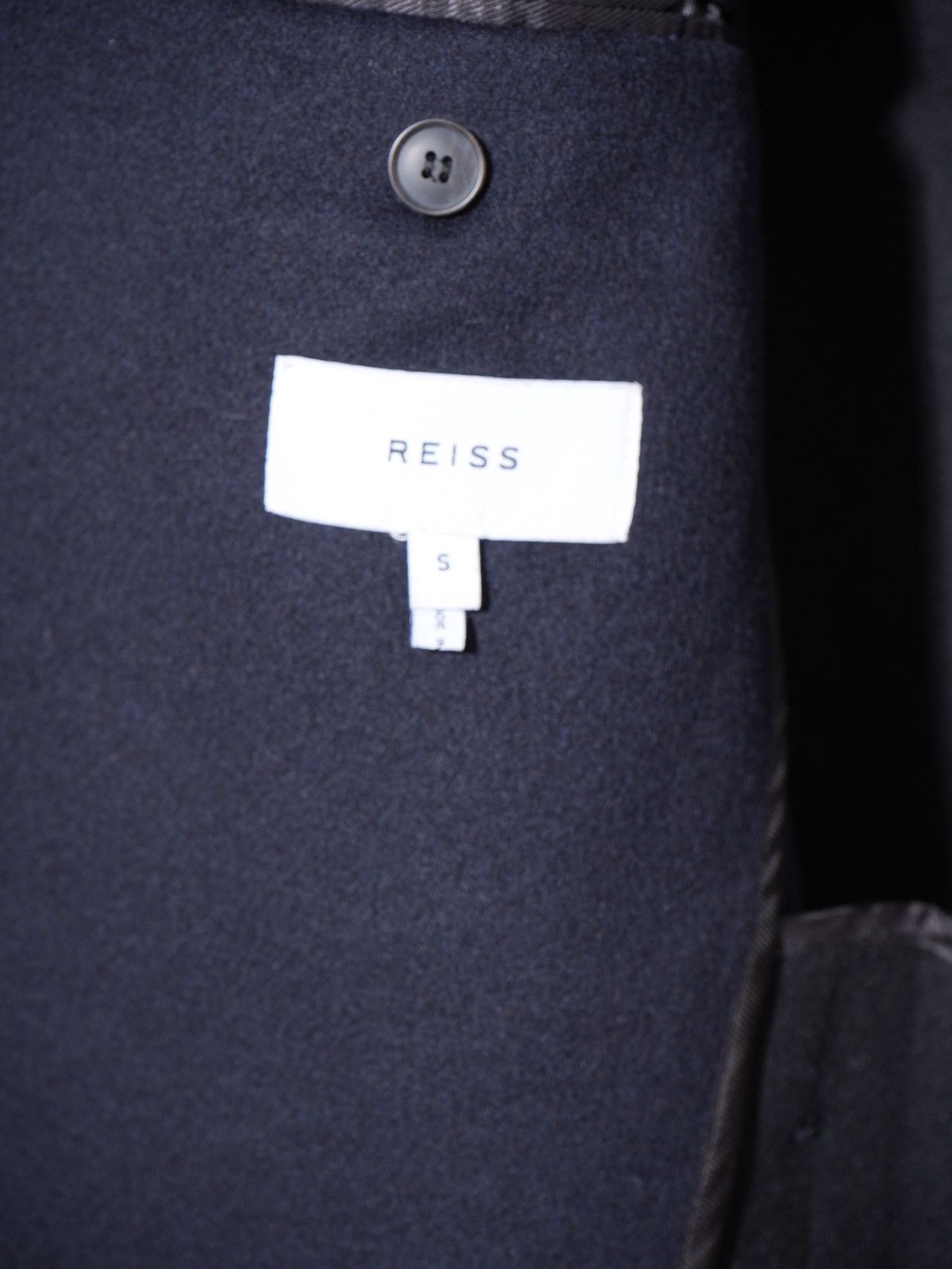 Reiss Reiss Gable Blue Wool Coat Size S Size US S / EU 44-46 / 1 - 3 Thumbnail