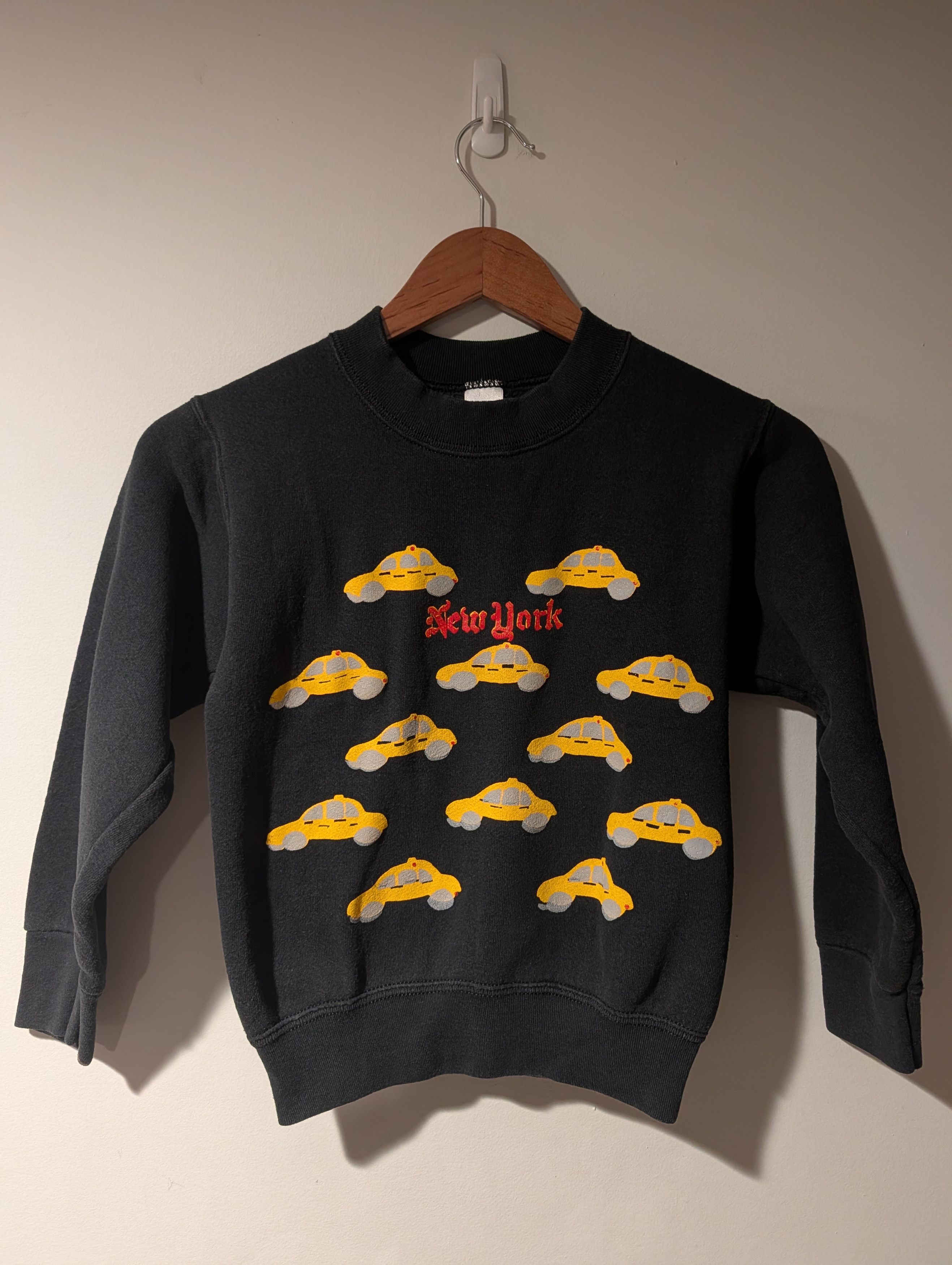 Arts & Science Vintage 90s New York City Taxi Cab Sweatshirt Kids Size US M / EU 48-50 / 2 - 1 Thumbnail