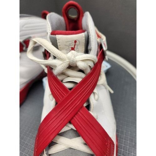 Jordan Brand Air Jordan mens 11.5 Retro 8.0 Retro White Red amazing condi Size US 11.5 / EU 44-45 - 6 Thumbnail