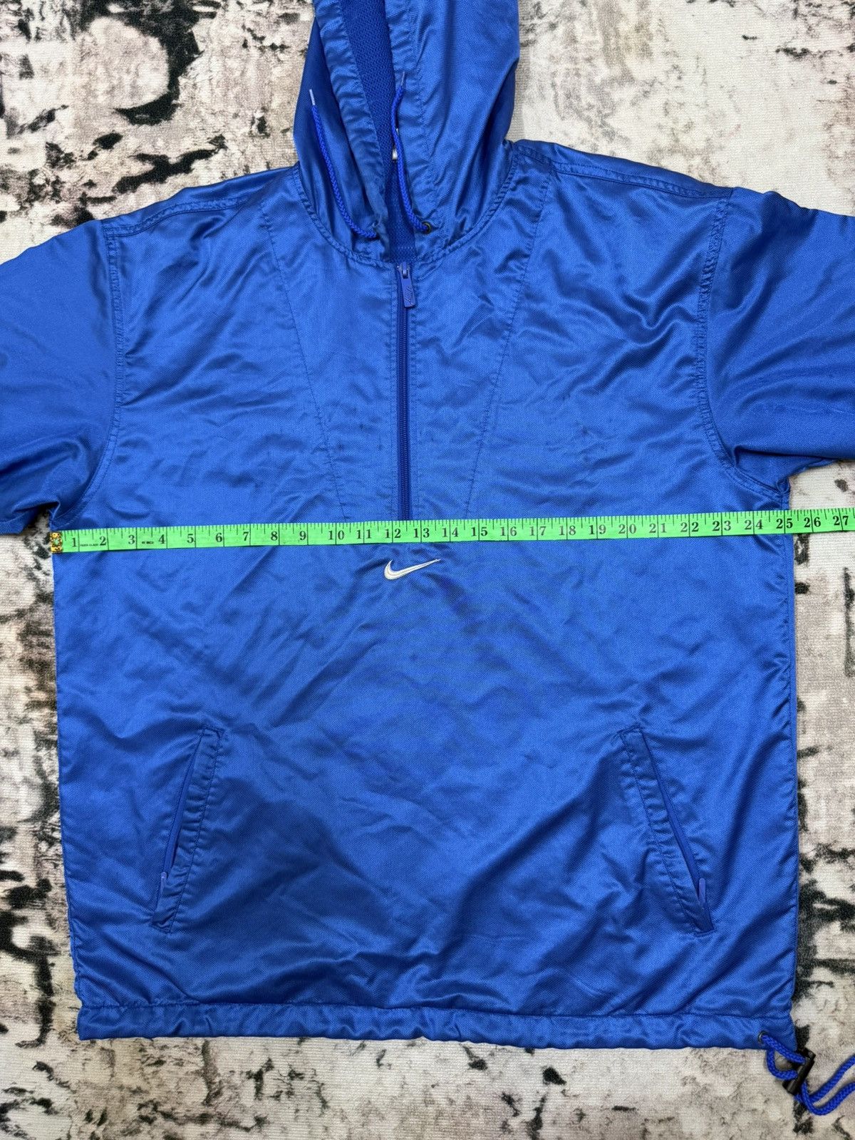 Nike Vintage 90s Nike Center Swoosh Halfzipper Pullover Jacket Size US L / EU 52-54 / 3 - 17 Thumbnail
