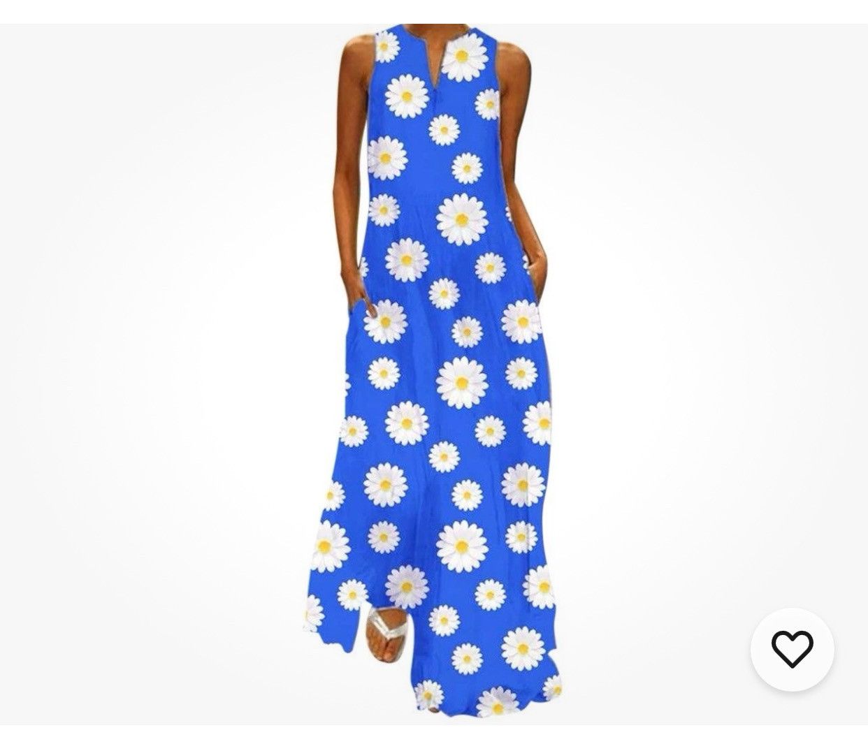 Other Womens Summer Loose Elegant Long Beach Floral Maxi Dress Size L / US 10 / IT 46 - 1 Thumbnail