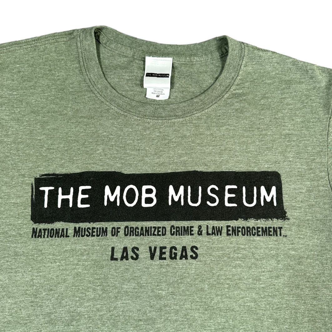 Vintage Mob Museum Shirt Adult MEDIUM Green Las Vegas Organized Crime Mafia Police Size US M / EU 48-50 / 2 - 2 Thumbnail