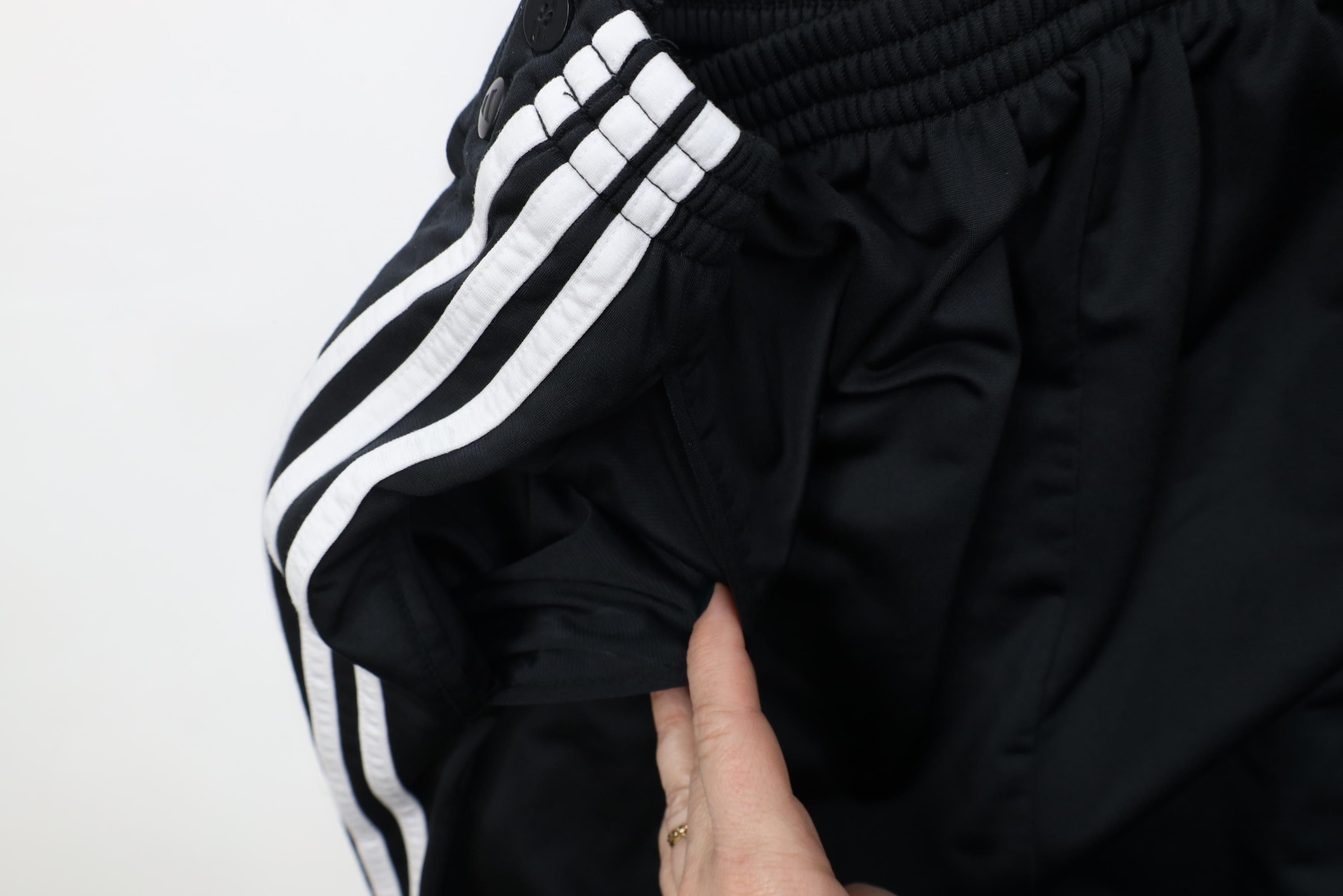 Adidas Vintage Y2K 2001 Adidas Tearaway Sweatpants Pants Black Size US 36 / EU 52 - 7 Thumbnail