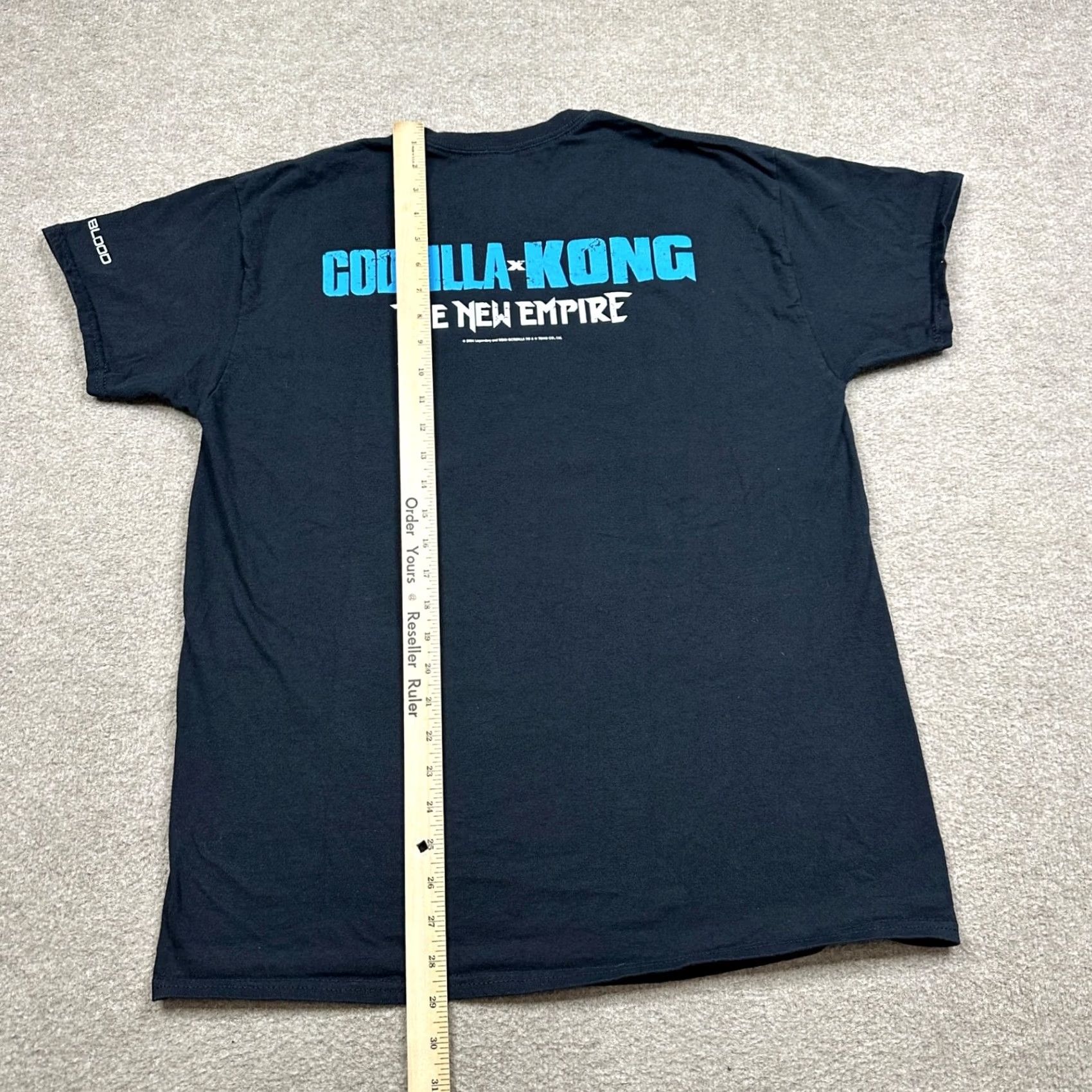 Gildan Gildan Godzilla King Kong The New Empire Shirt Size L Black Movie Tee Men's Size US L / EU 52-54 / 3 - 7 Thumbnail