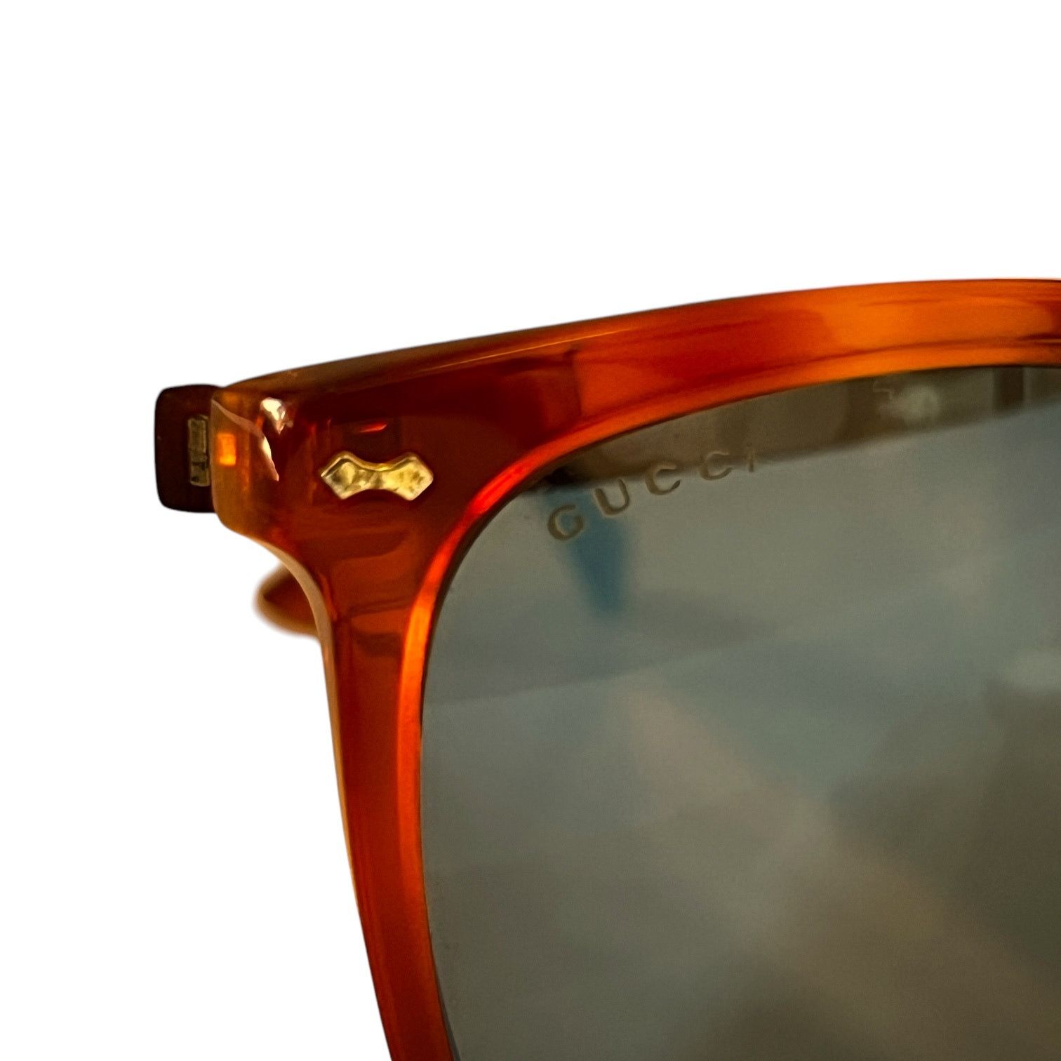 Gucci Gucci Brown Tortoiseshell Shell Acetate \Sunglasses GG0194SK Size ONE SIZE - 6 Thumbnail