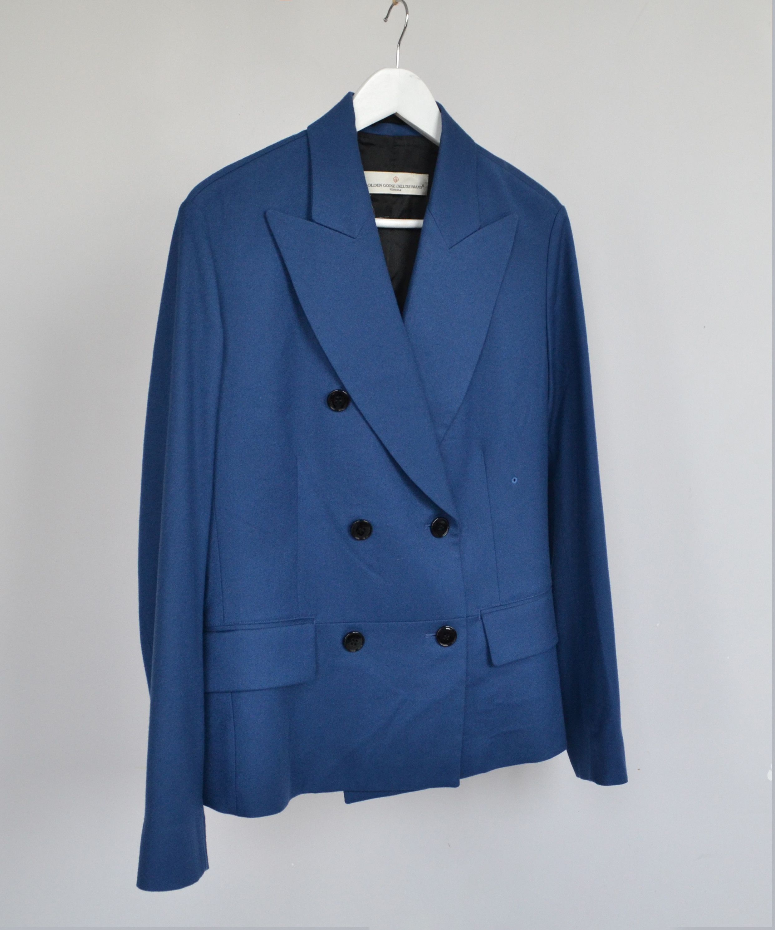 Golden Goose GOLDEN GOOSE Jacket Double Blazer Coat Wool Vintage Size M / US 6-8 / IT 42-44 - 2 Thumbnail