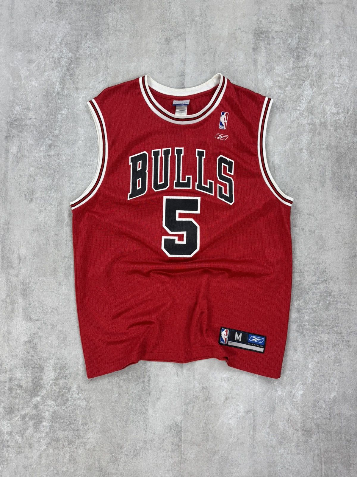 Reebok Reebok Chicago Bulls jersey sleeveless #5 ROSE Size US M / EU 48-50 / 2 - 1 Thumbnail