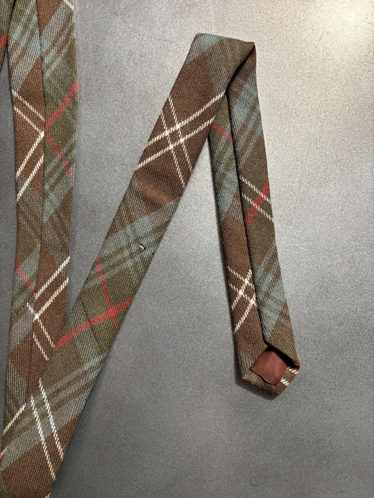 Vintage Made in Scotland Vintage Wool Tie Necktie Plaid Size ONE SIZE - 6 Thumbnail
