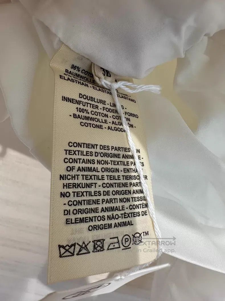 Hermes Hermes 26S Black and White Dual Color Gabardine Zip-up Sho Size XS / US 0-2 / IT 36-38 - 3 Thumbnail