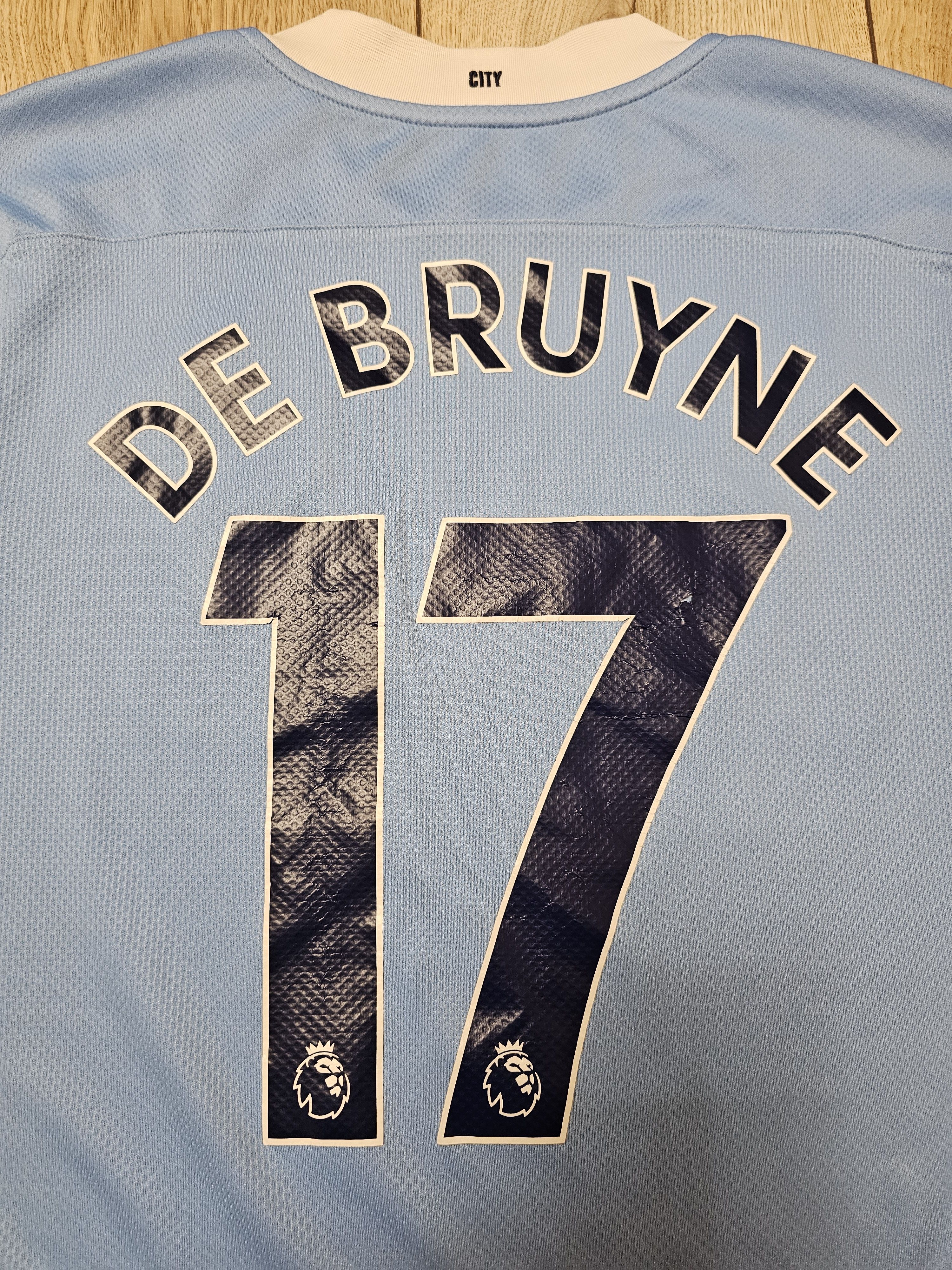 All Sport × Puma MANCHESTER CITY 2020 2021 DE BRUYNE FOOTBALL SOCCER JERSEY Size US M / EU 48-50 / 2 - 5 Thumbnail