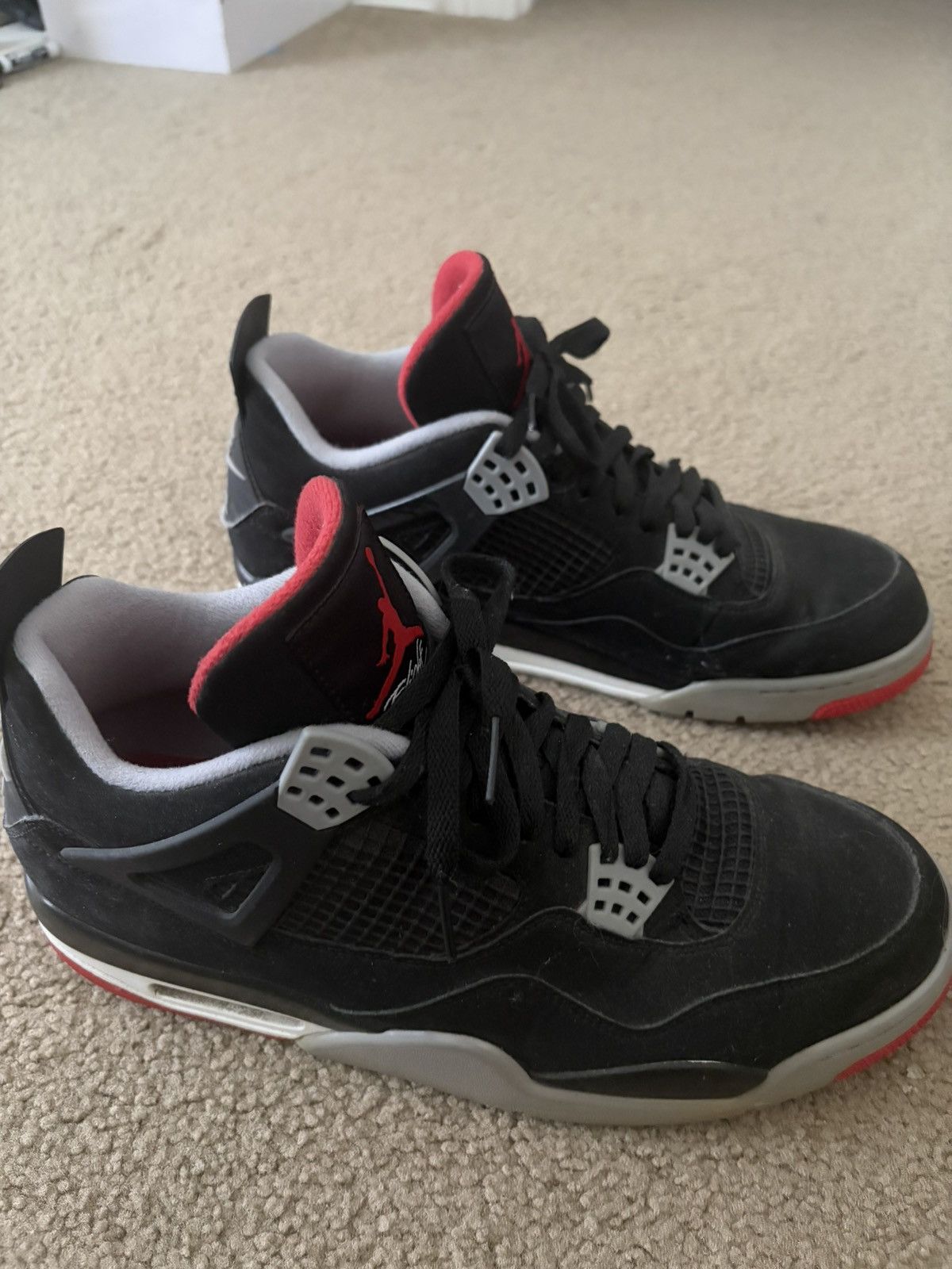 Jordan Brand jordan 4 bred Size US 12 / EU 45 - 1 Thumbnail