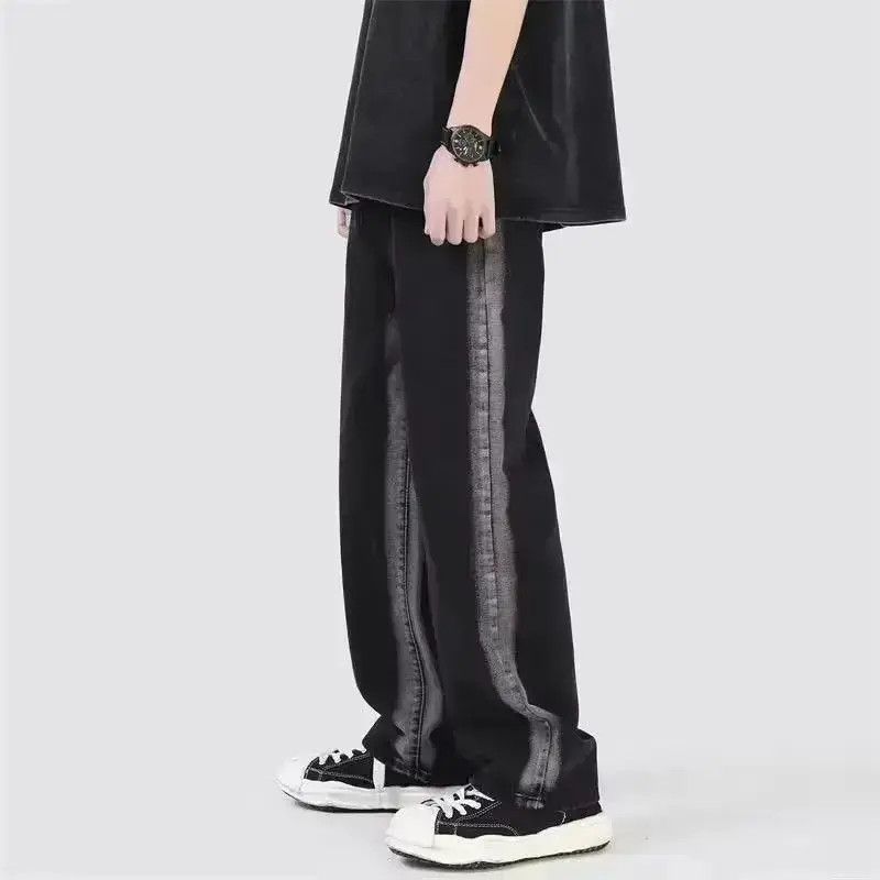 Japanese Brand Retro straight leg gradient jeans Size US 32 / EU 48 - 3 Thumbnail