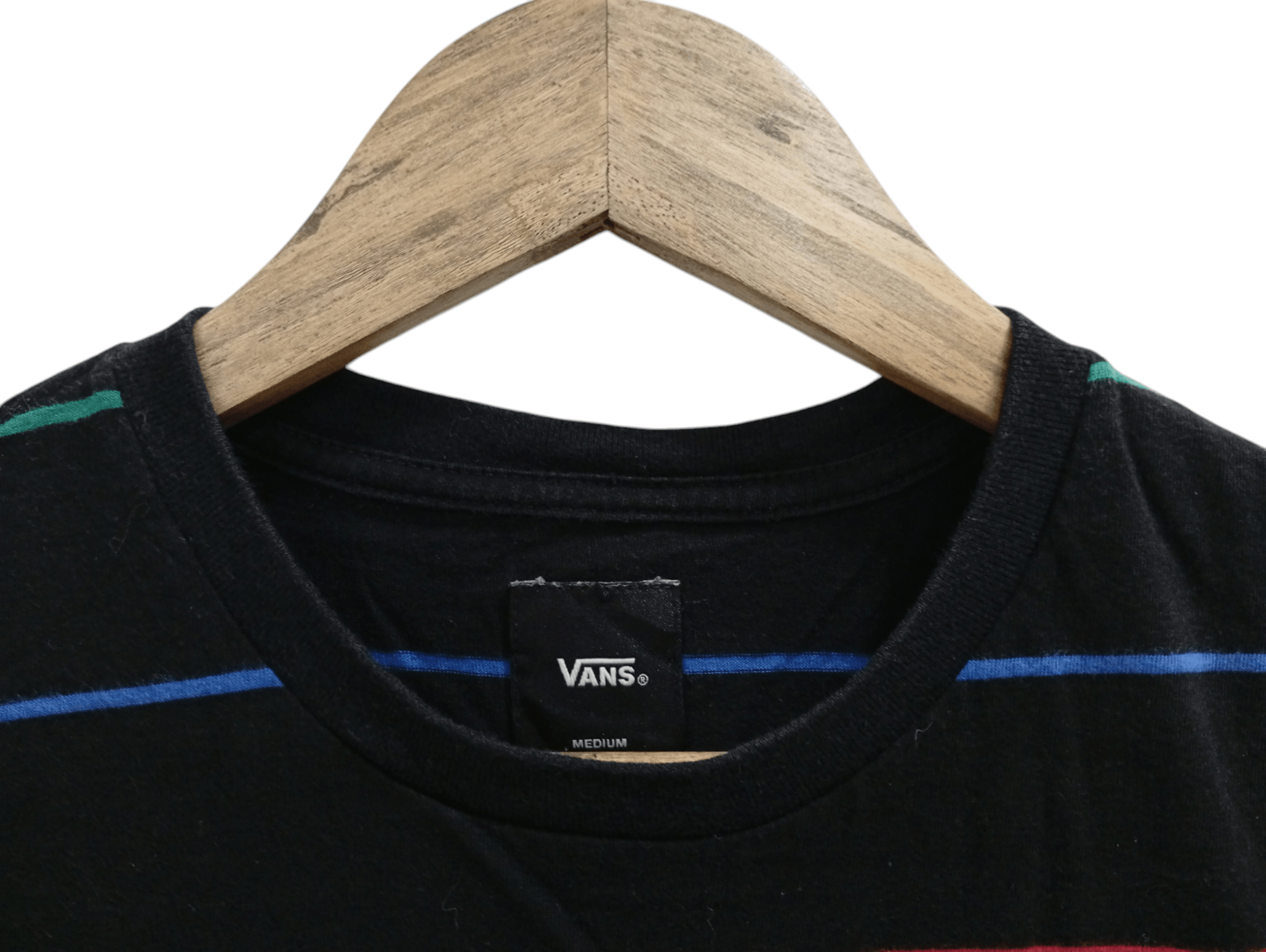 Vans 🔥🔥Vans Striped T-Shirt Size US M / EU 48-50 / 2 - 19 Thumbnail