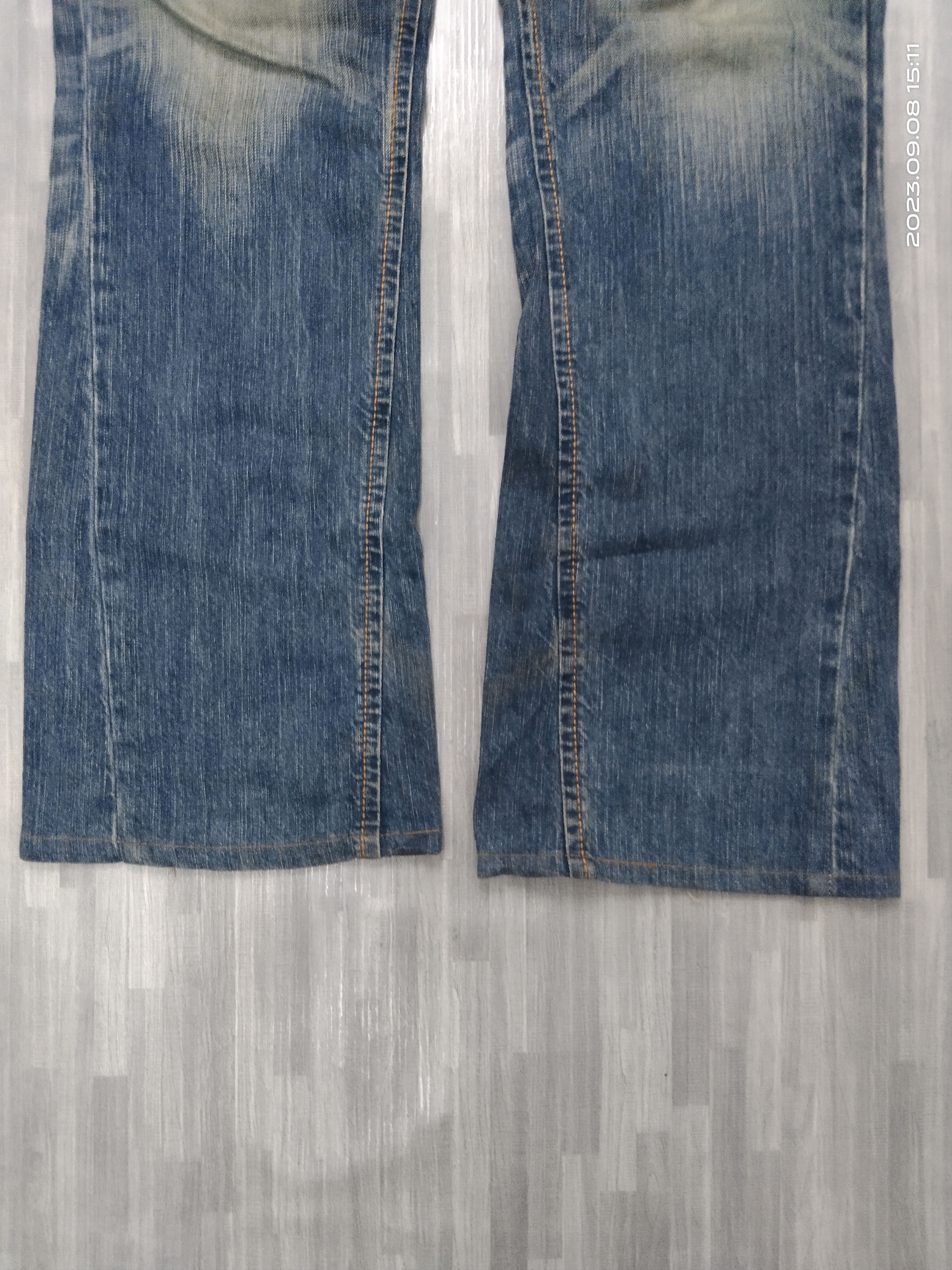 Edwin FLARE SICK EDWIN JAPAN DENIM PANTS Size US 32 / EU 48 - 7 Thumbnail