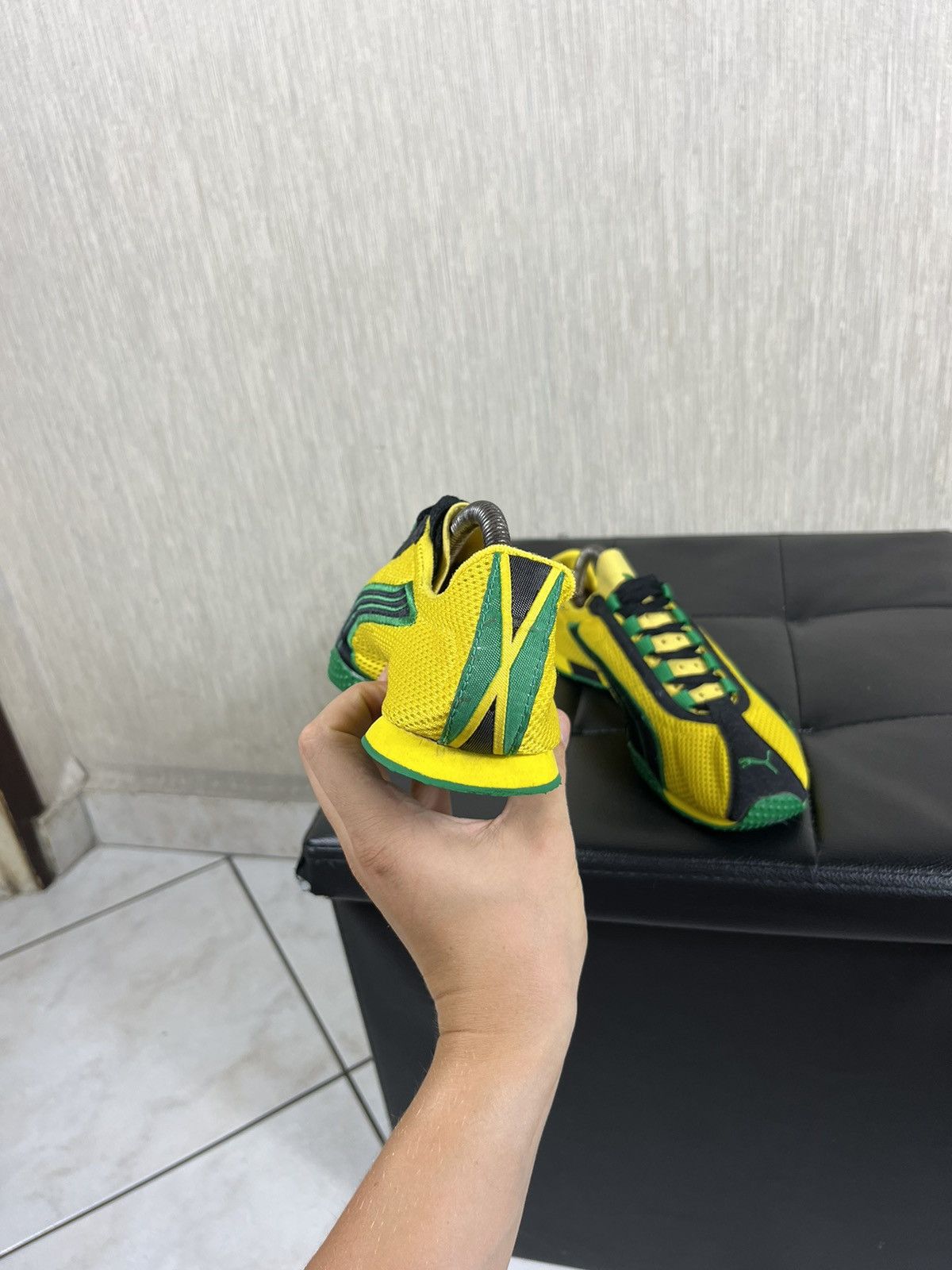 Puma × Vintage Vintage Puma speed cat mesh Jamaica shoes y2k sneakers Size US 7 / EU 40 - 6 Thumbnail