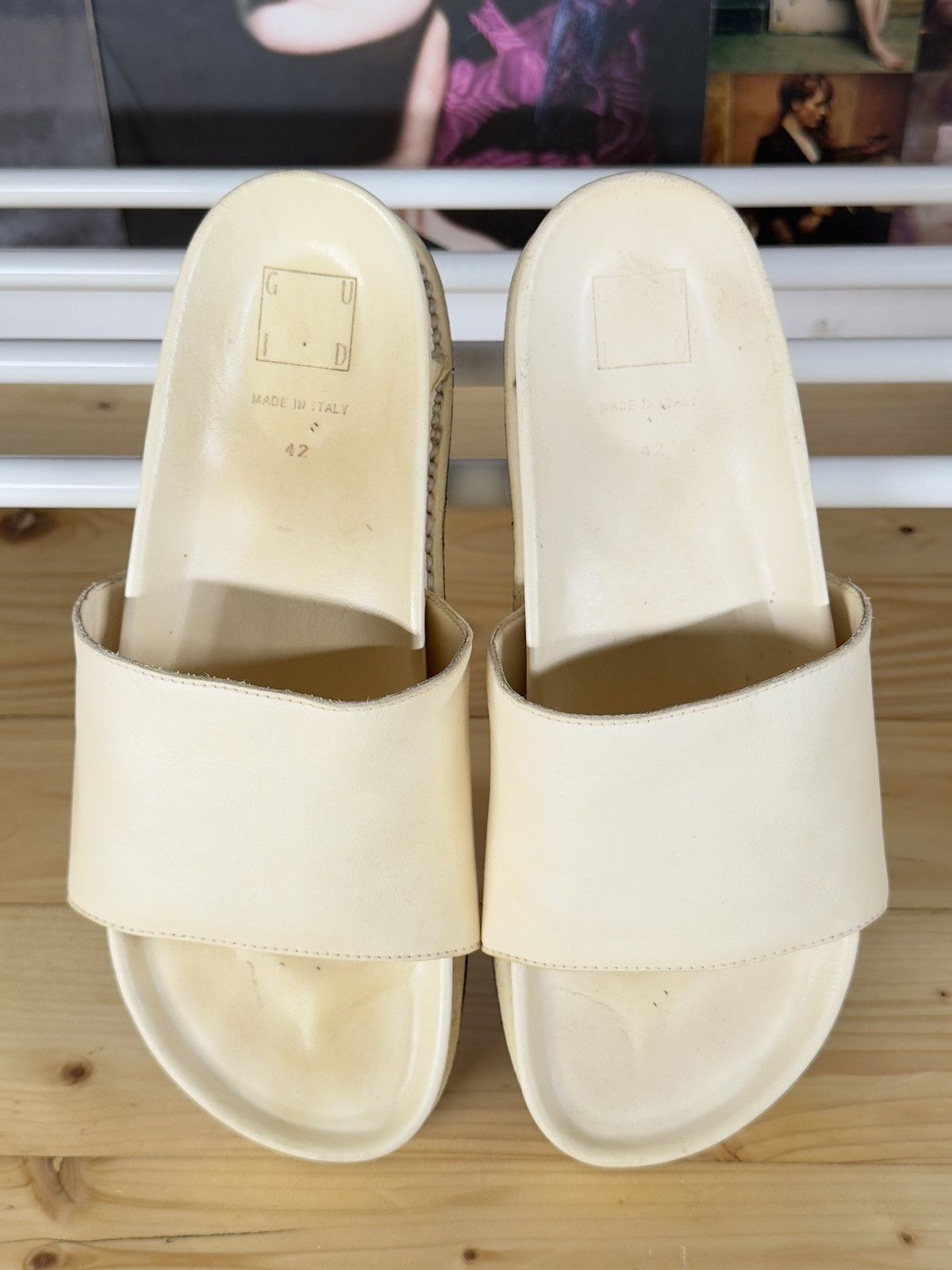 Guidi Calf Leather Sandals/Slip-Ons Size US 9 / EU 42 - 9 Thumbnail