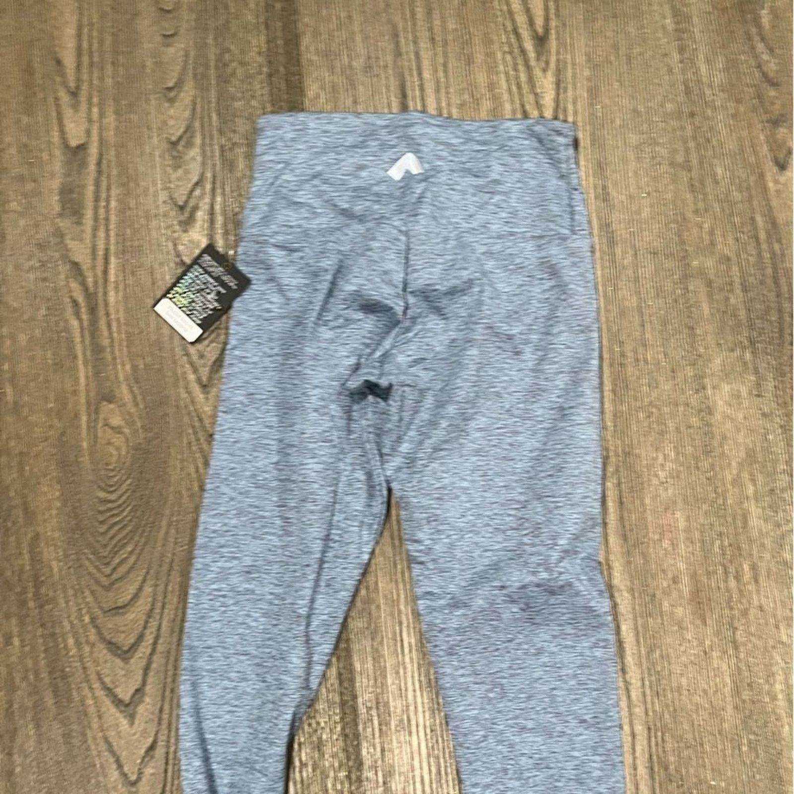 Vintage NWT Tonal Onzie Luxe Leggings Heathered Blue Size XS Size 24" / US 00 / IT 34 - 6 Thumbnail
