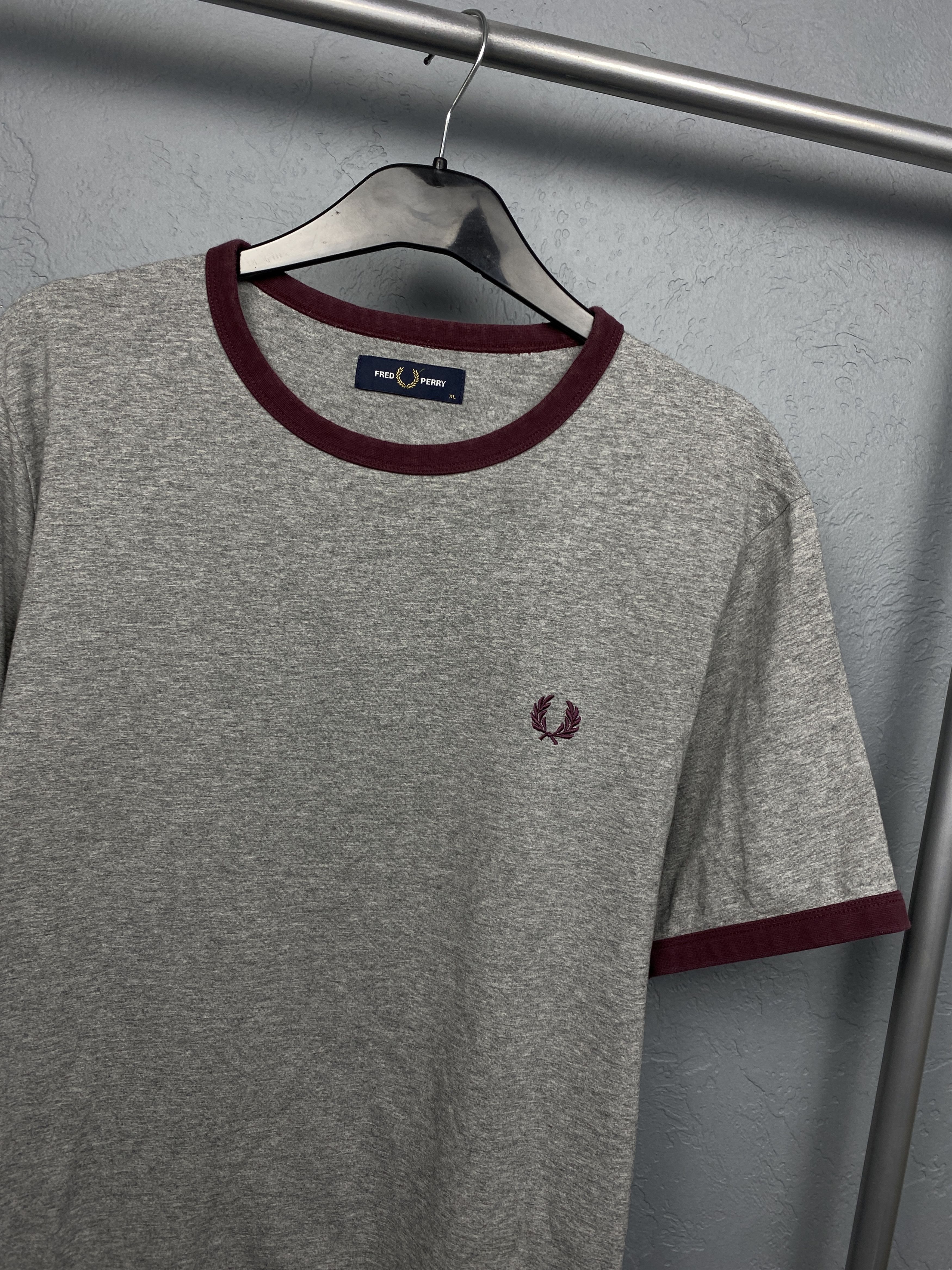 Fred Perry Fred Perry Mens Crew Neck T-Shirt Size US XL / EU 56 / 4 - 2 Thumbnail