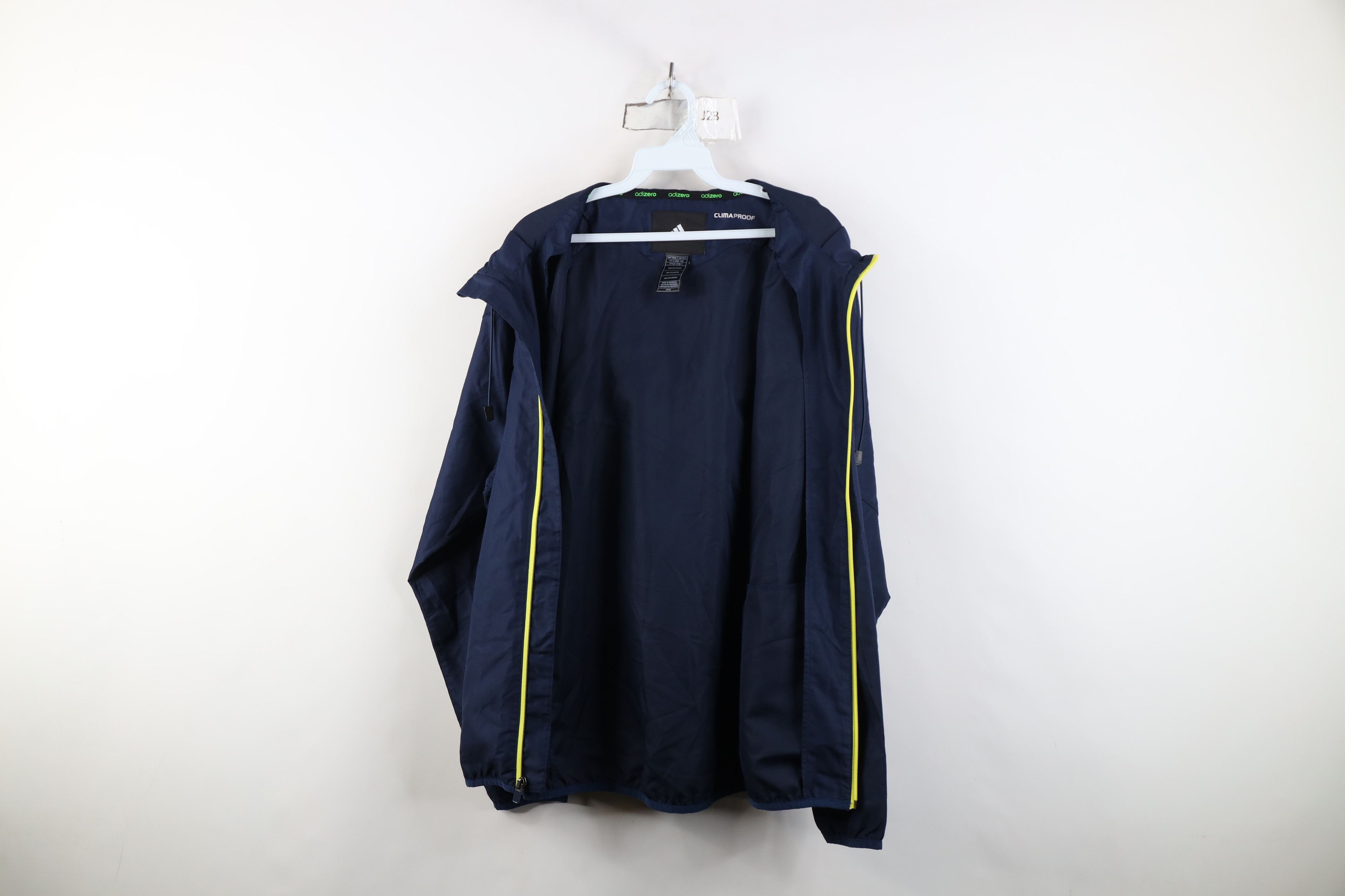 Adidas Adidas Issued University of Michigan Football Hooded Jacket Size US M / EU 48-50 / 2 - 12 Thumbnail