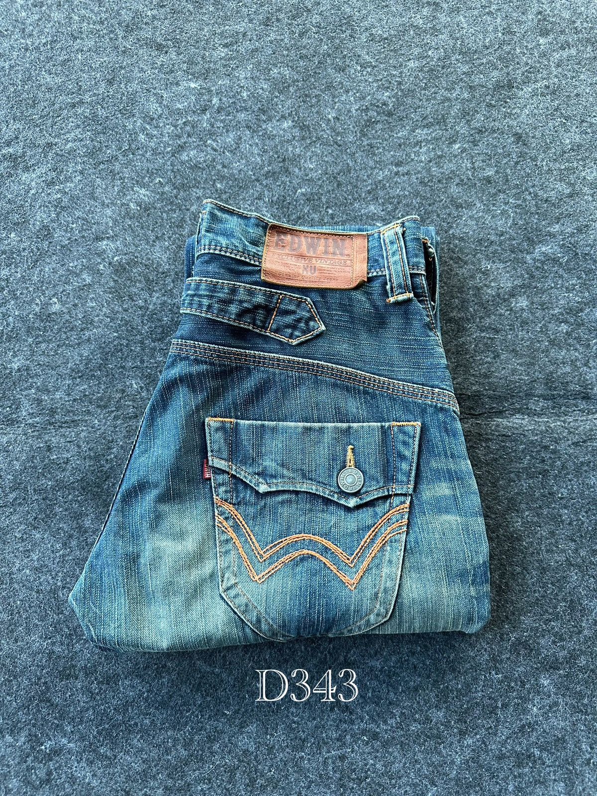 Edwin Vintage Mudwash Edwin Exclusive Flare Denim 30x33 D343 Size US 30 / EU 46 - 20 Thumbnail