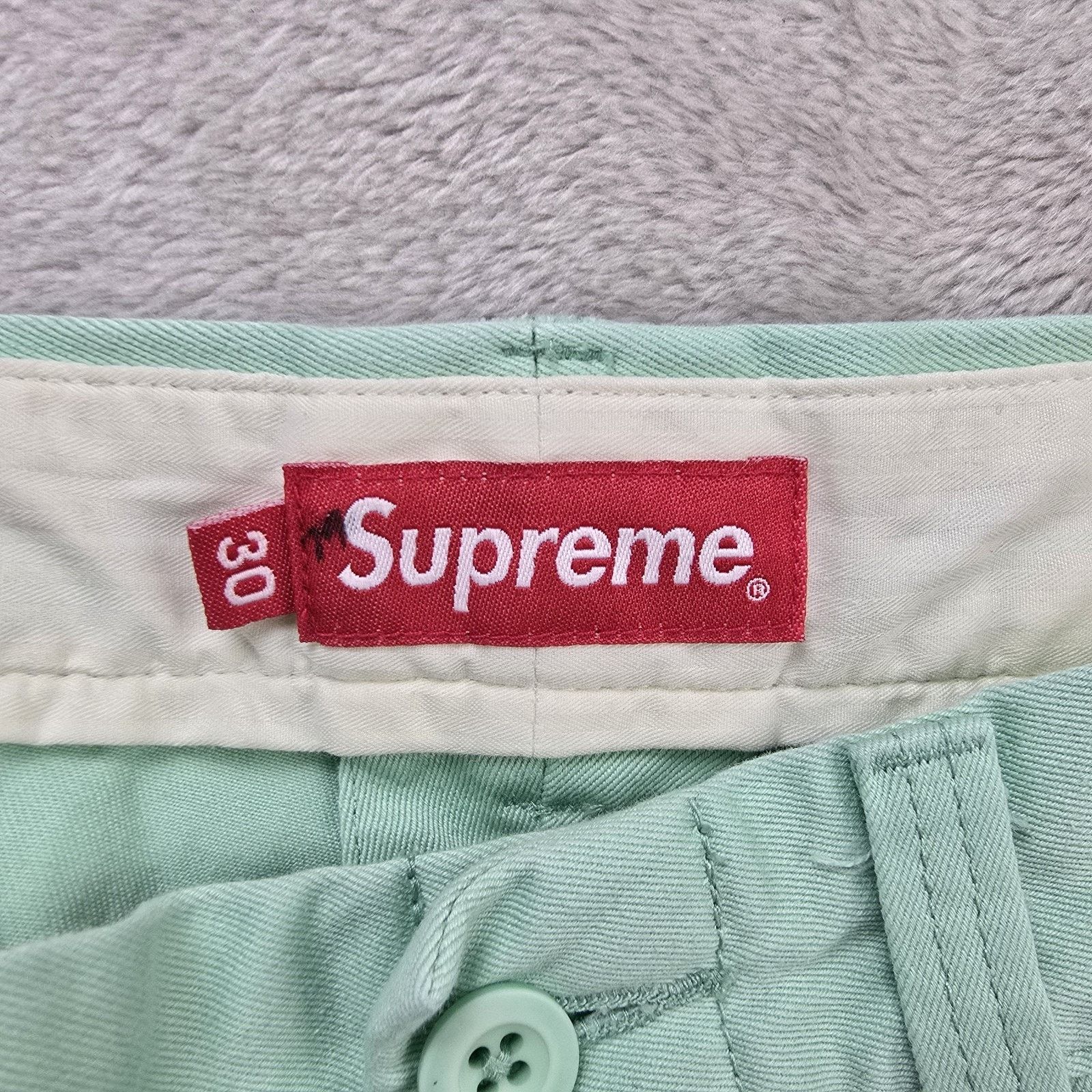 Supreme Supreme Chino Mint Pants 30 Fits 32x28 Green Pinup Girl SS23 Size US 30 / EU 46 - 5 Thumbnail