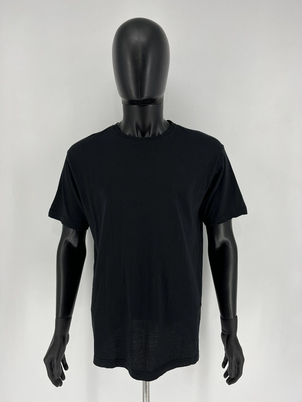 Carlo Colucci × Vintage Vintage Rare Logo Carlo Colucci Black Relaxed T-Shirt Size US XL / EU 56 / 4 - 2 Thumbnail