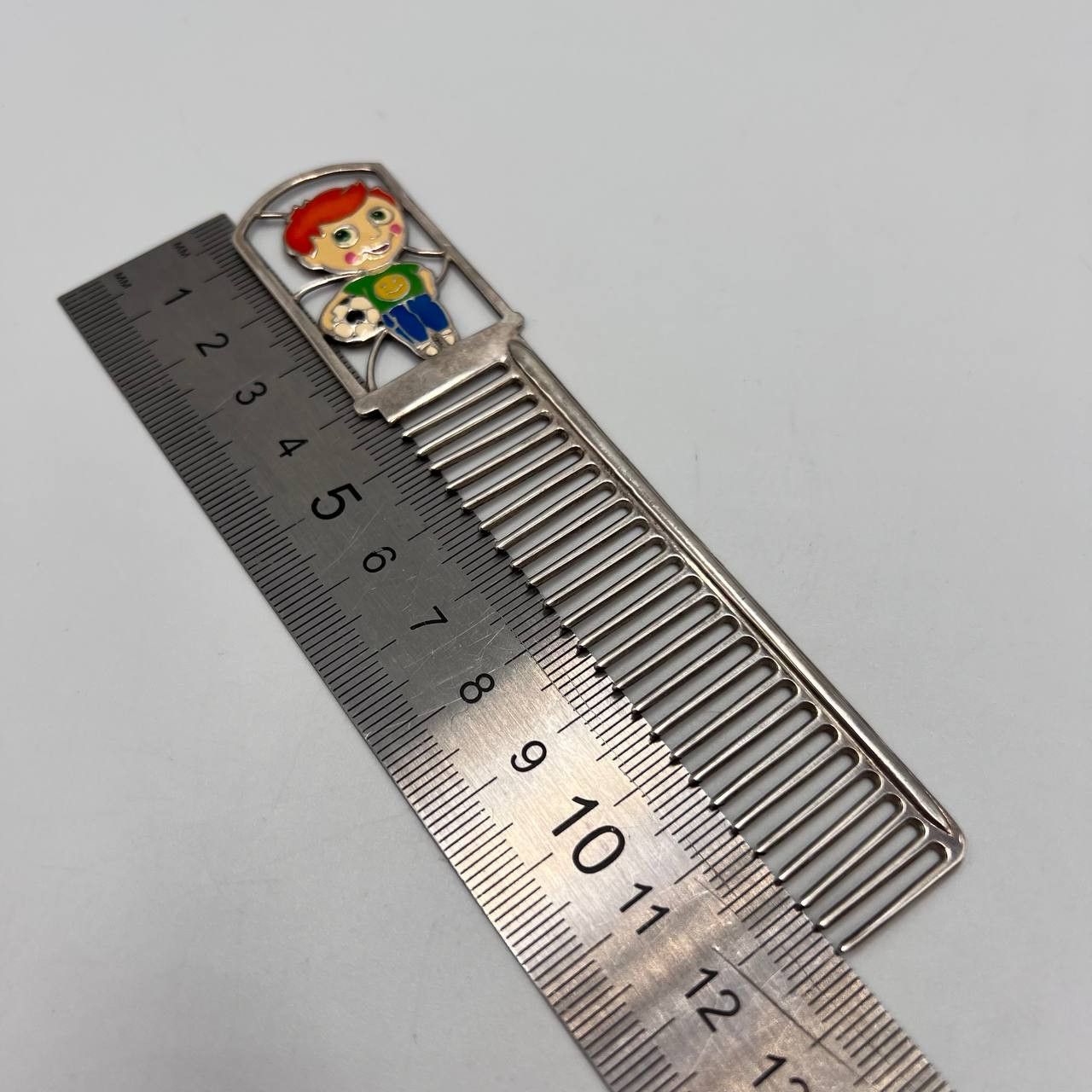 Vintage Vintage 925 Silver Children’s Comb Ukraine 20g Collectible Size ONE SIZE - 6 Thumbnail