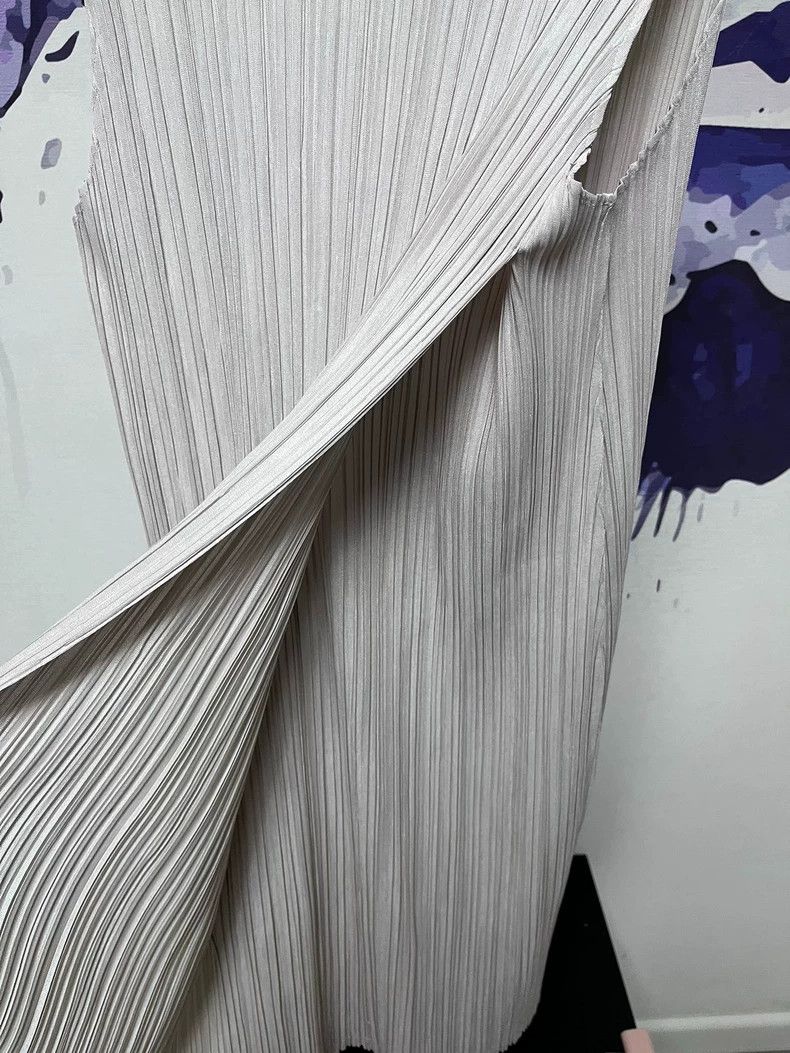 Issey Miyake Issey Miyake size:3 Off-white pleated skirt Size S / US 4 / IT 40 - 4 Thumbnail