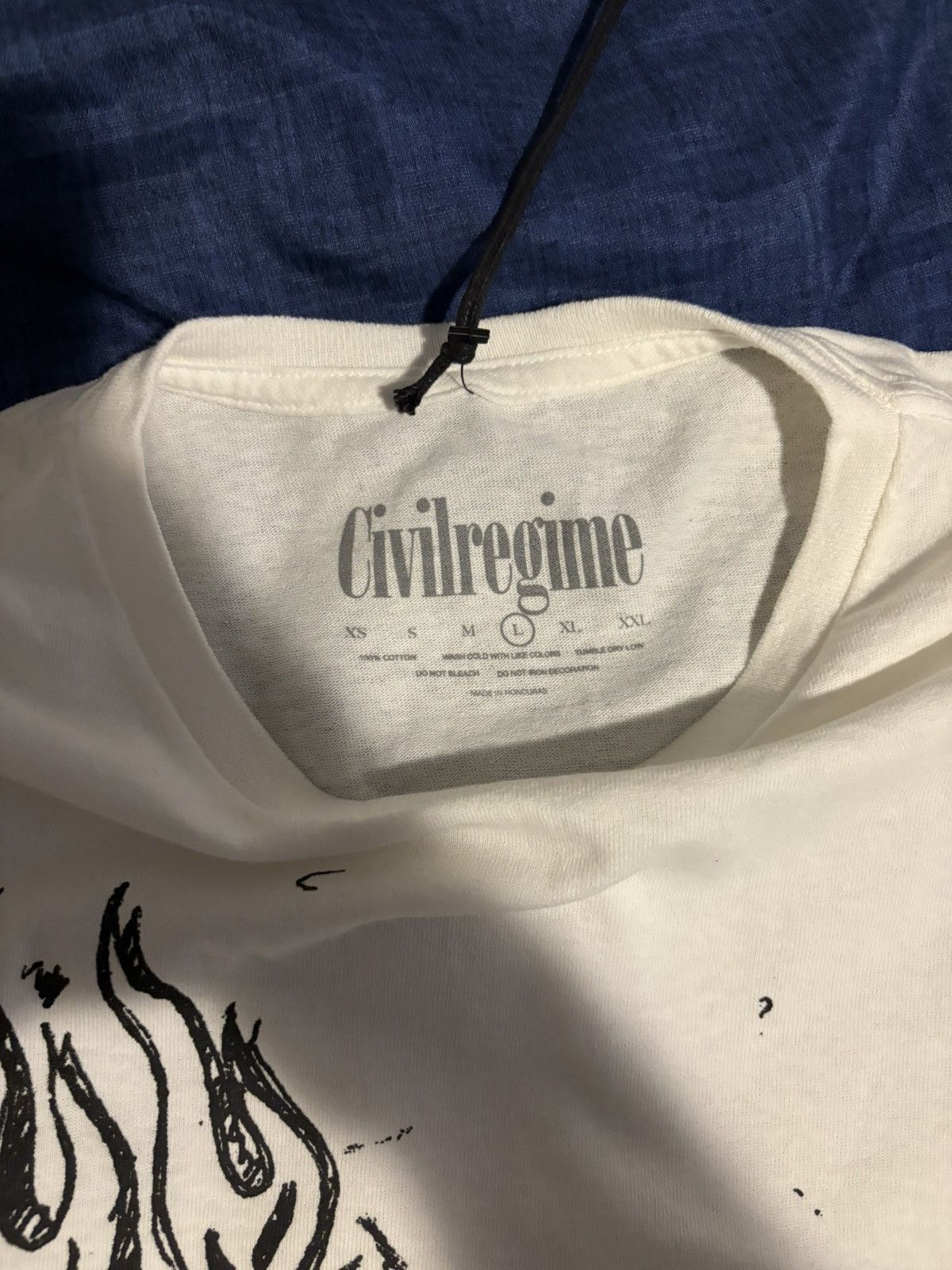 Civil Regime Civilregime Black and White Shirt Size US L / EU 52-54 / 3 - 3 Thumbnail