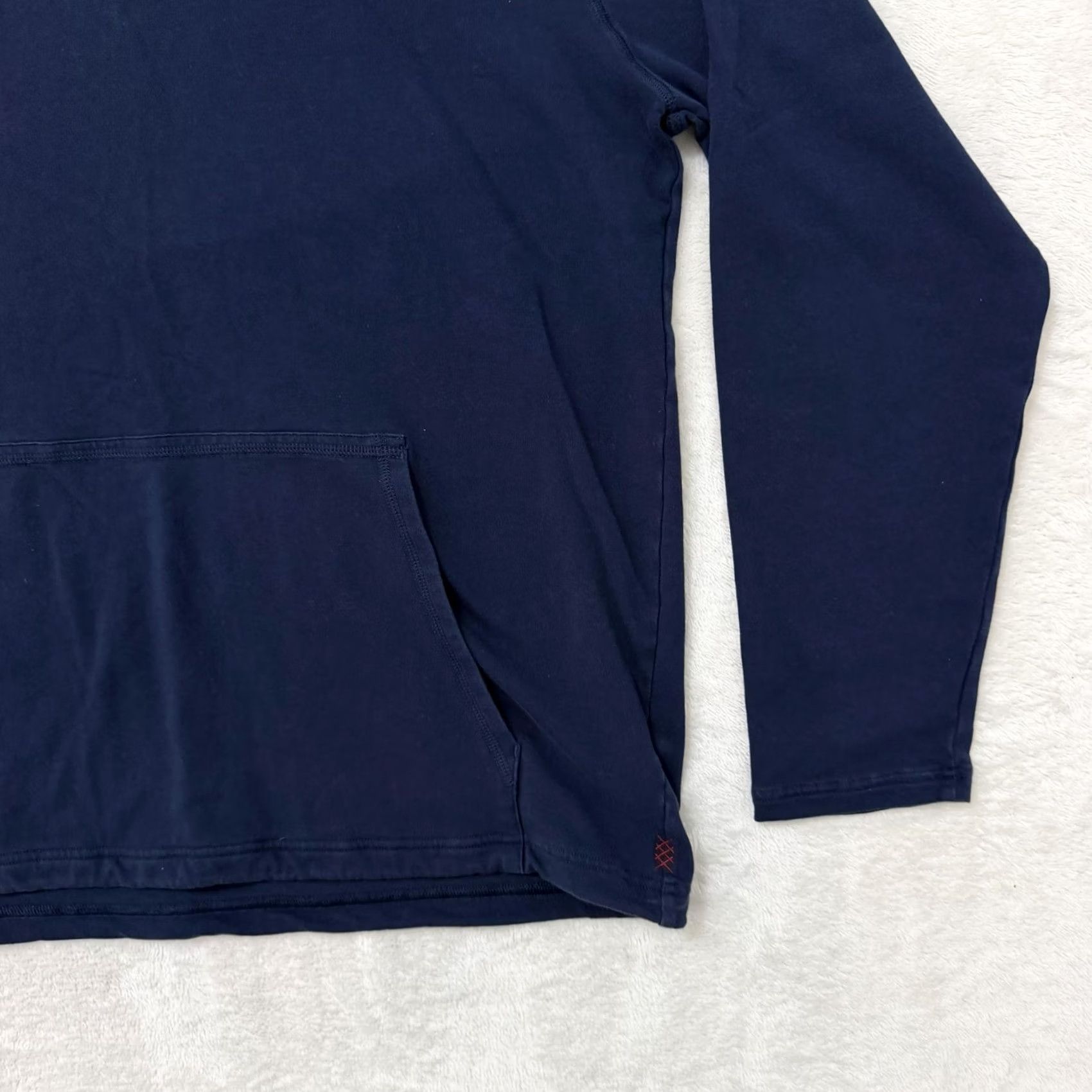 Rhone Rhone Hoodie Mens L Blue Henley Knit Pullover with Pockets Casual Sweatshirt Sleeve Long Crew Neck Button Front Size US L / EU 52-54 / 3 - 4 Thumbnail