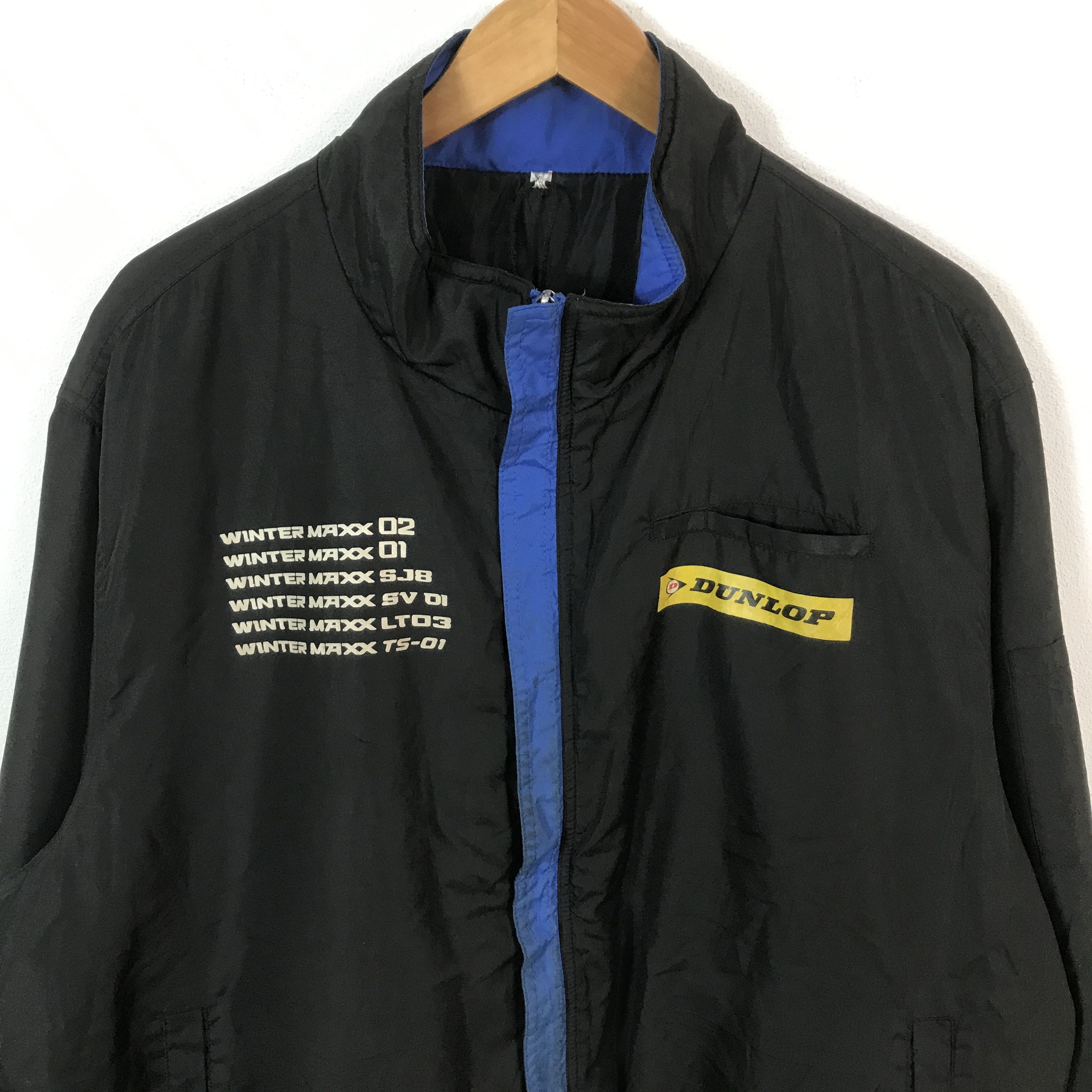 Dunlop Vtg Dunlop winter maxx Racing jacket Size US XL / EU 56 / 4 - 3 Thumbnail