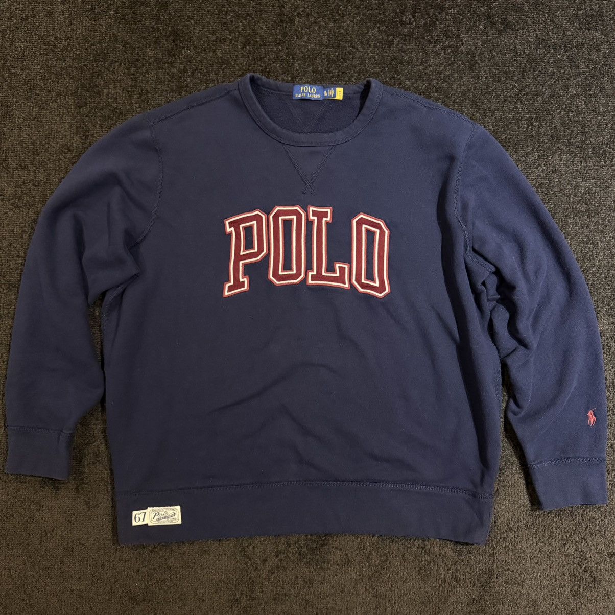 Polo Ralph Lauren Polo, Ralph Lauren navy crewneck size XL Size US XL / EU 56 / 4 - 1 Thumbnail