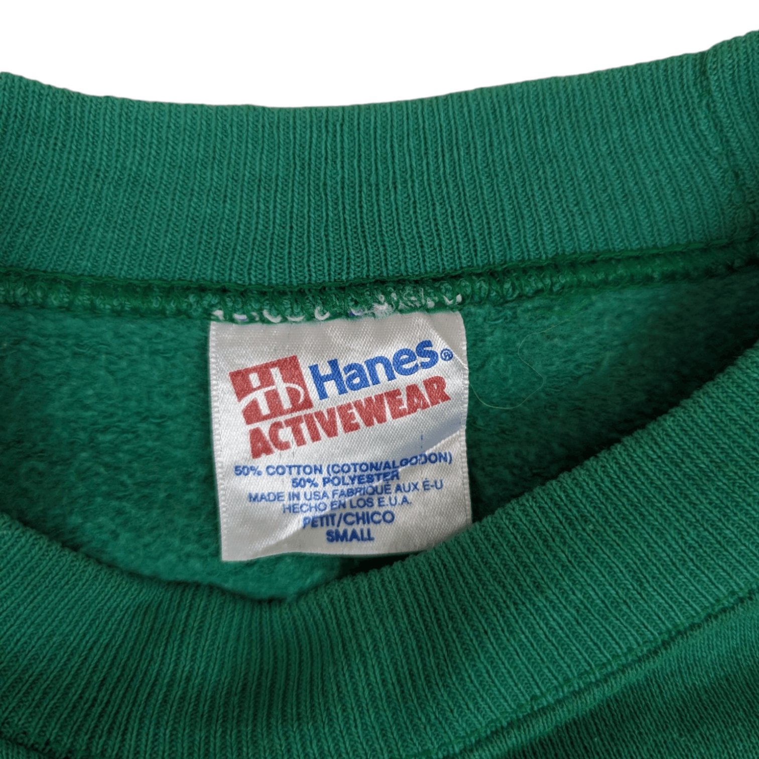 Hanes Vintage HANES Hawaii Made In USA Jumper Sweatshirt Size S / US 4 / IT 40 - 8 Thumbnail