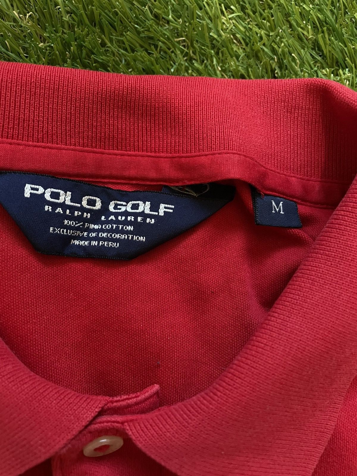 Polo Ralph Lauren VINTAGE POLO GOLF Long Sleeve Polo T Shirt Mens M Oversized Size US L / EU 52-54 / 3 - 5 Thumbnail