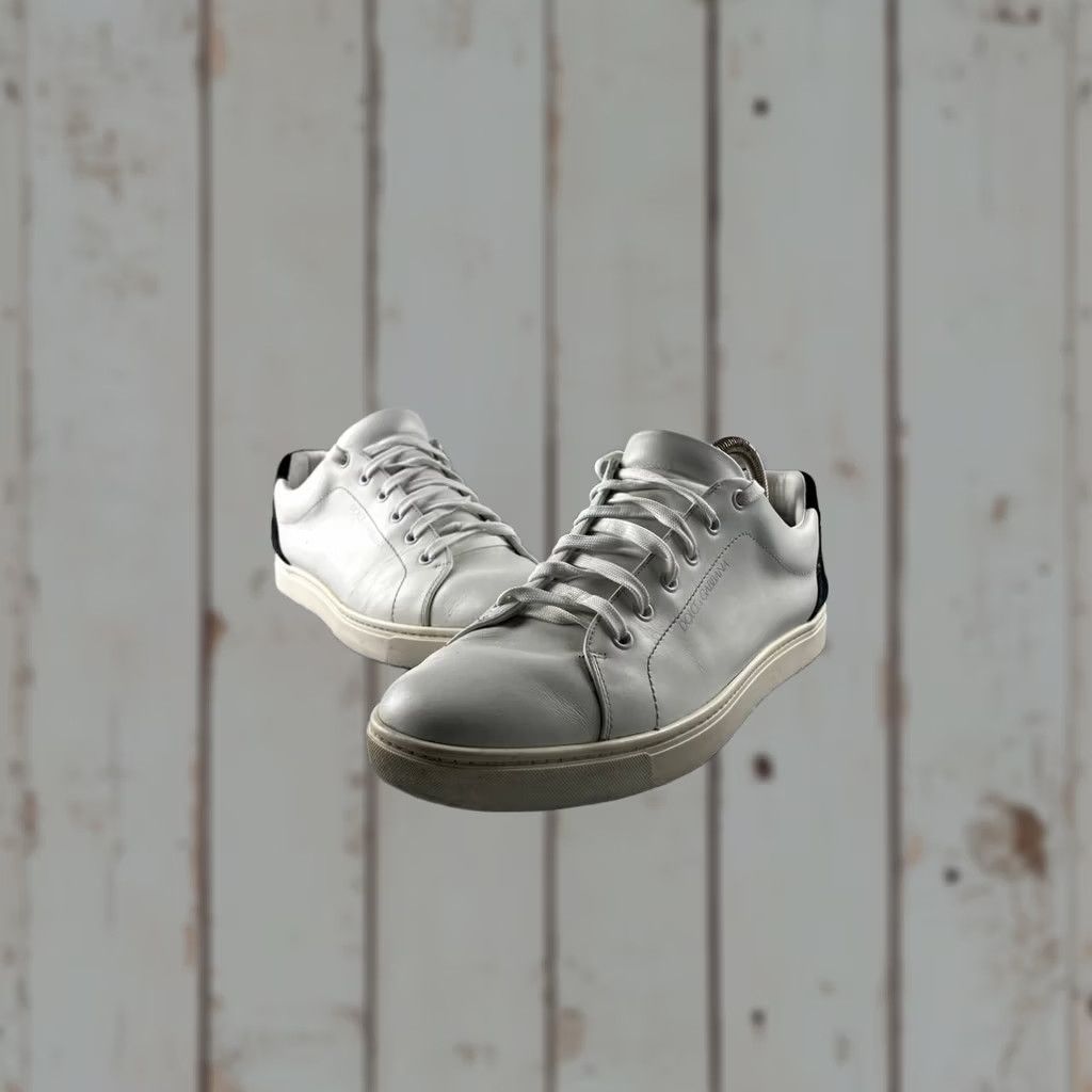Dolce & Gabbana Dolce&Gabbana Leather Sneakers Men Size 9 White Casual Sneaker Leather Upper Insole Outsole Comfort Size US 9 / EU 42 - 1 Thumbnail